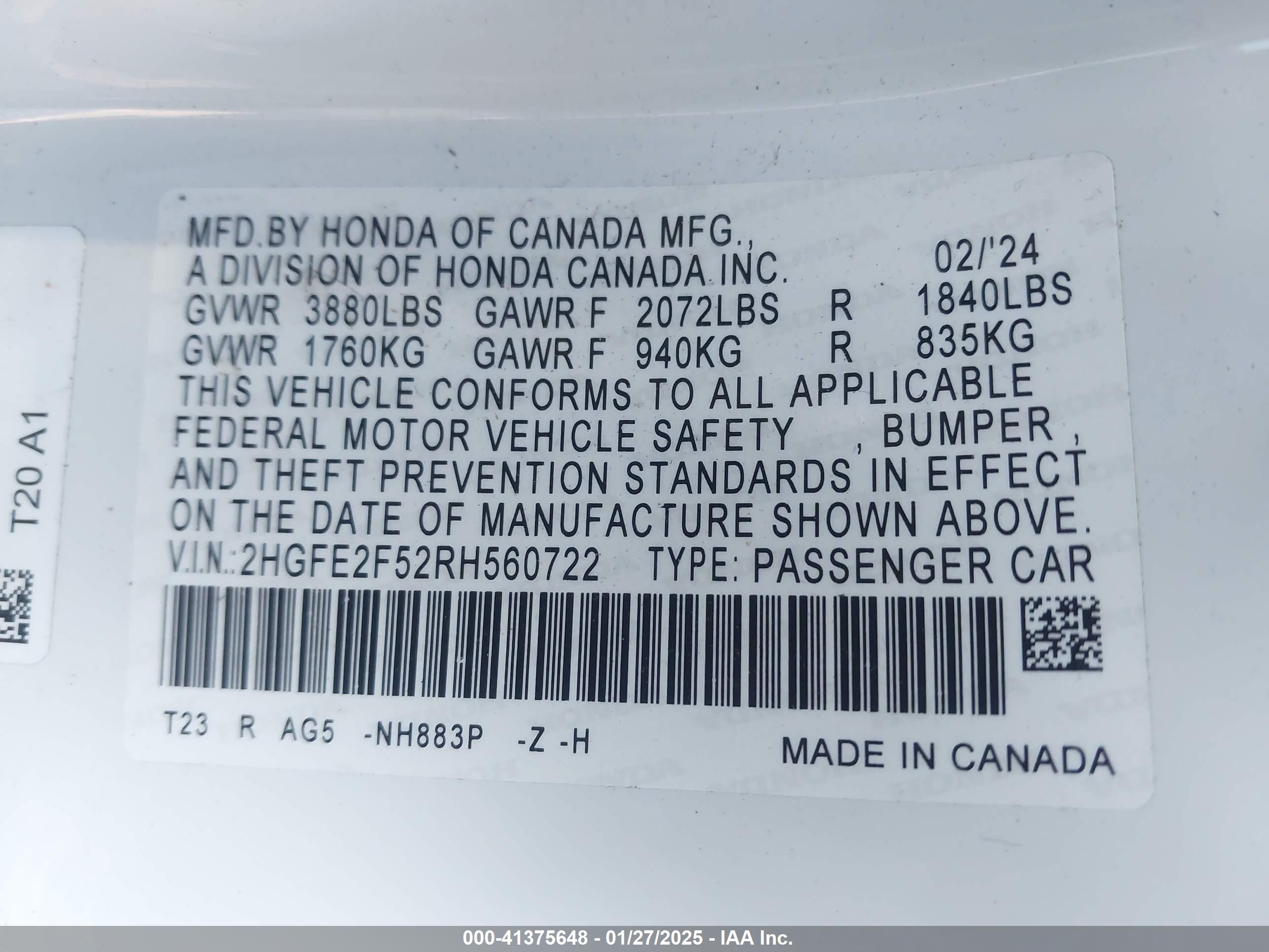 HONDA CIVIC image 9