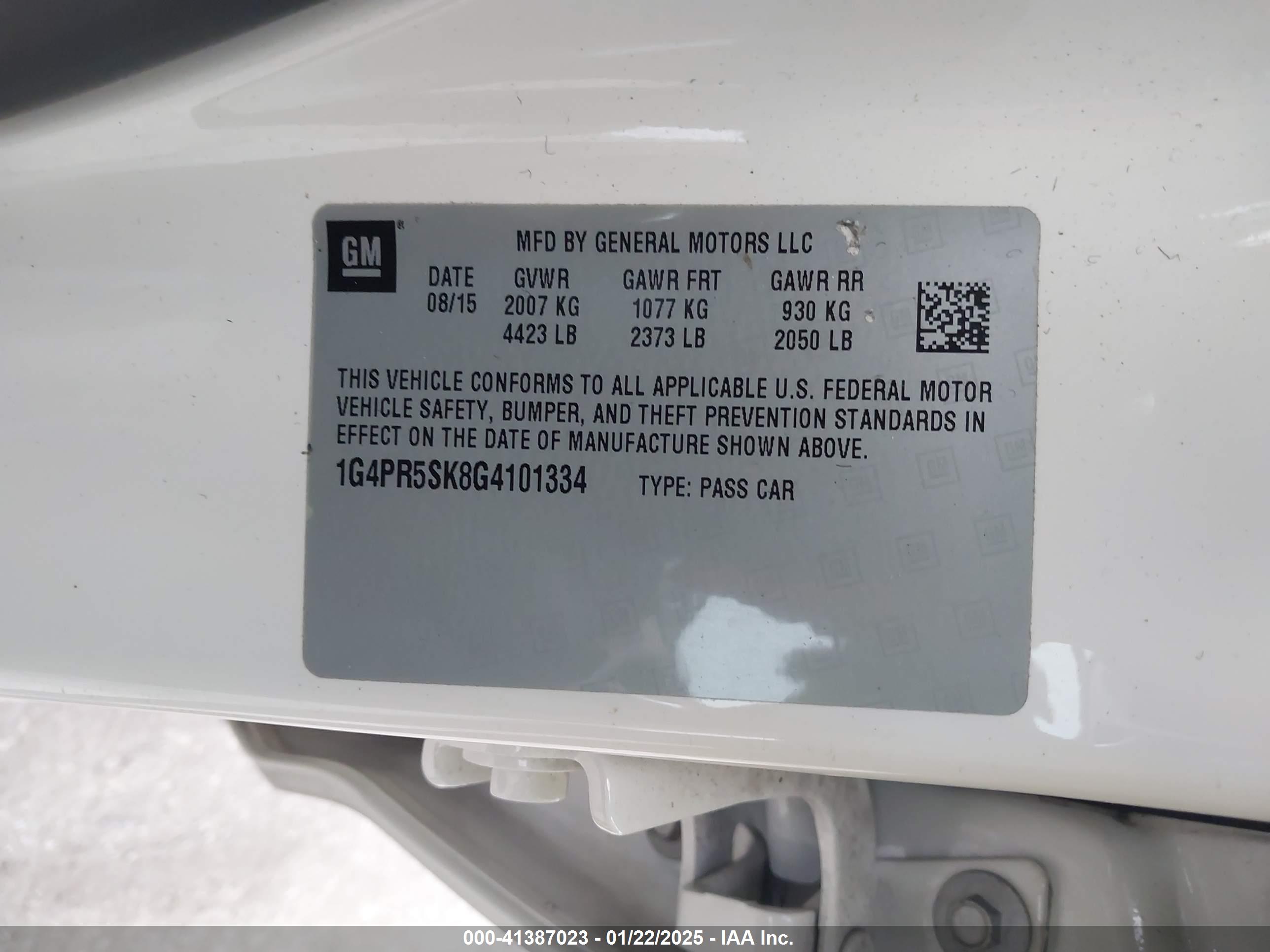 BUICK VERANO image 9