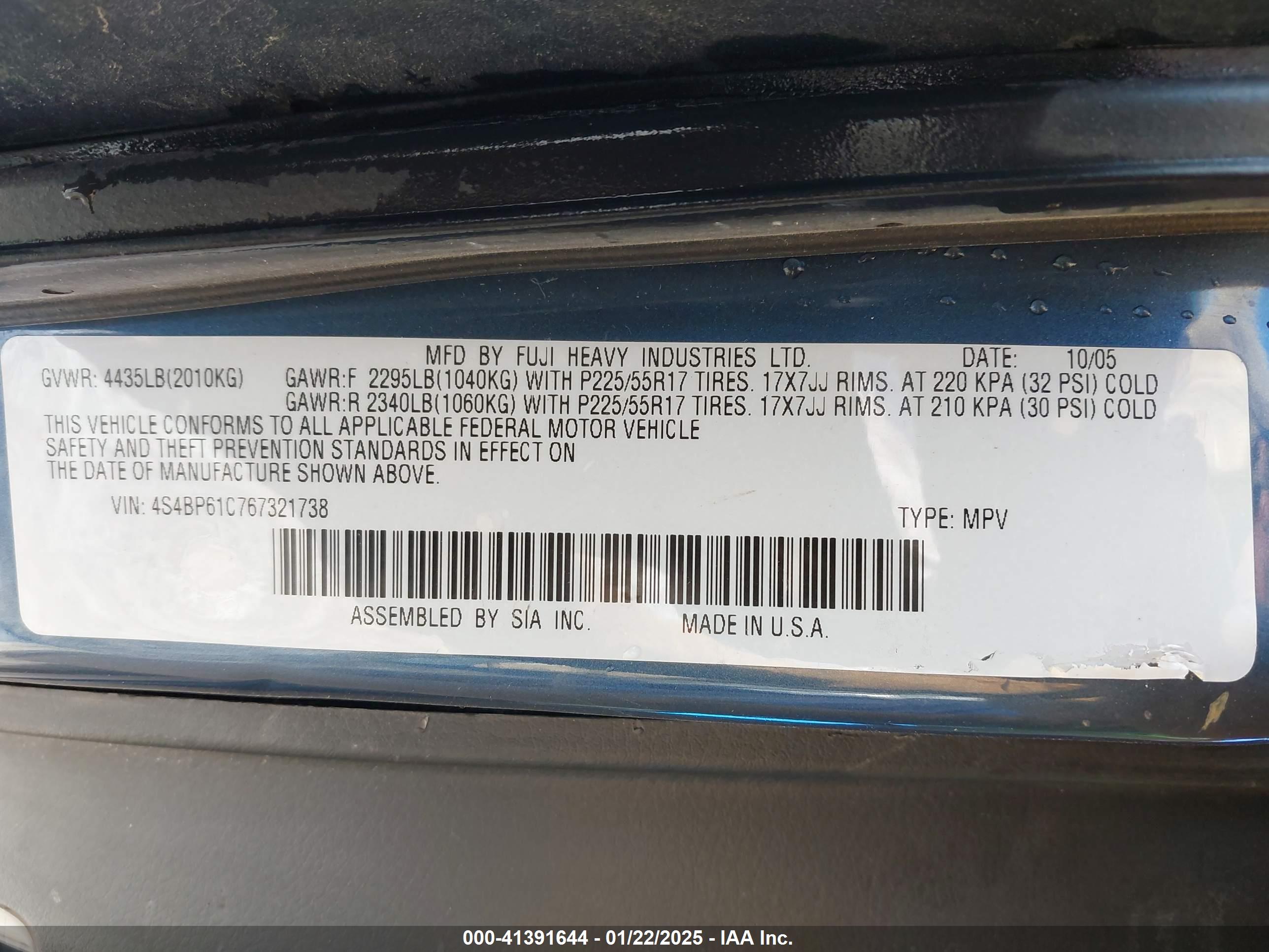 SUBARU OUTBACK image 9
