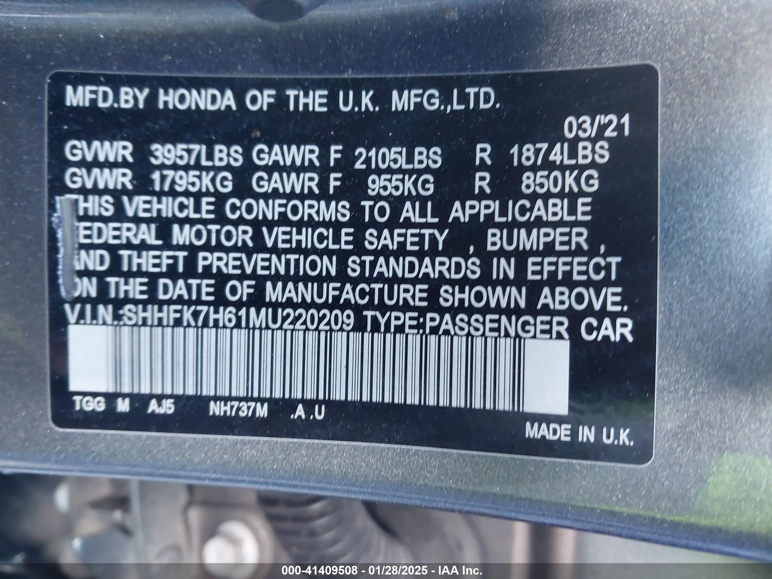 HONDA CIVIC image 9