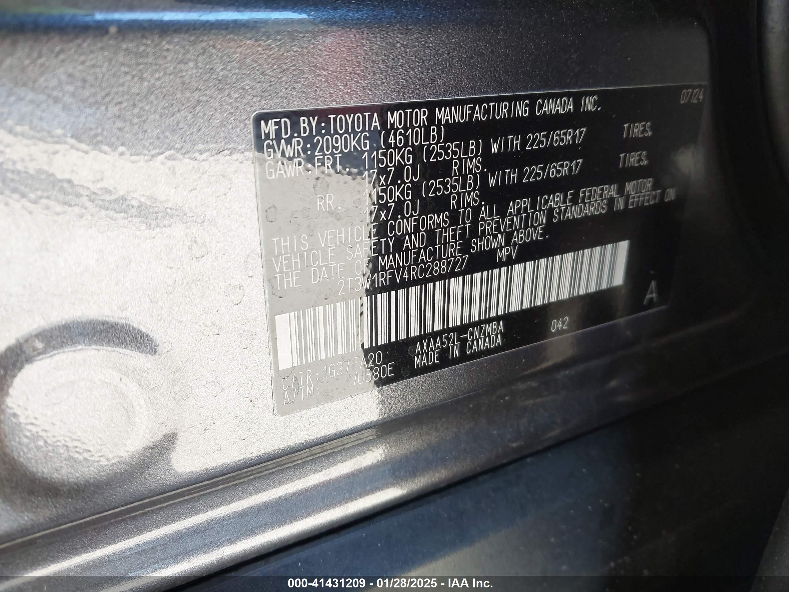 TOYOTA RAV4 image 9