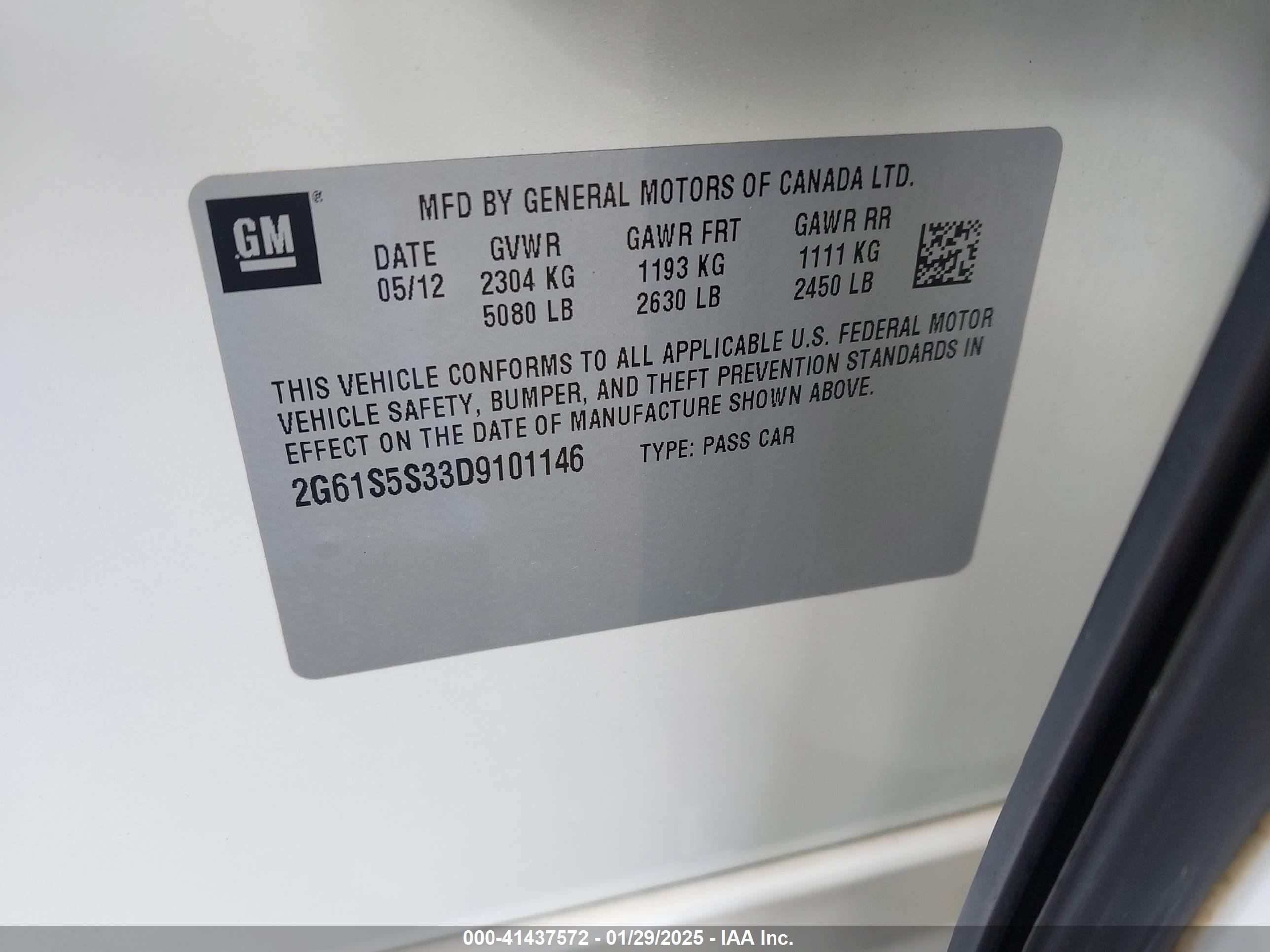 CADILLAC XTS image 9
