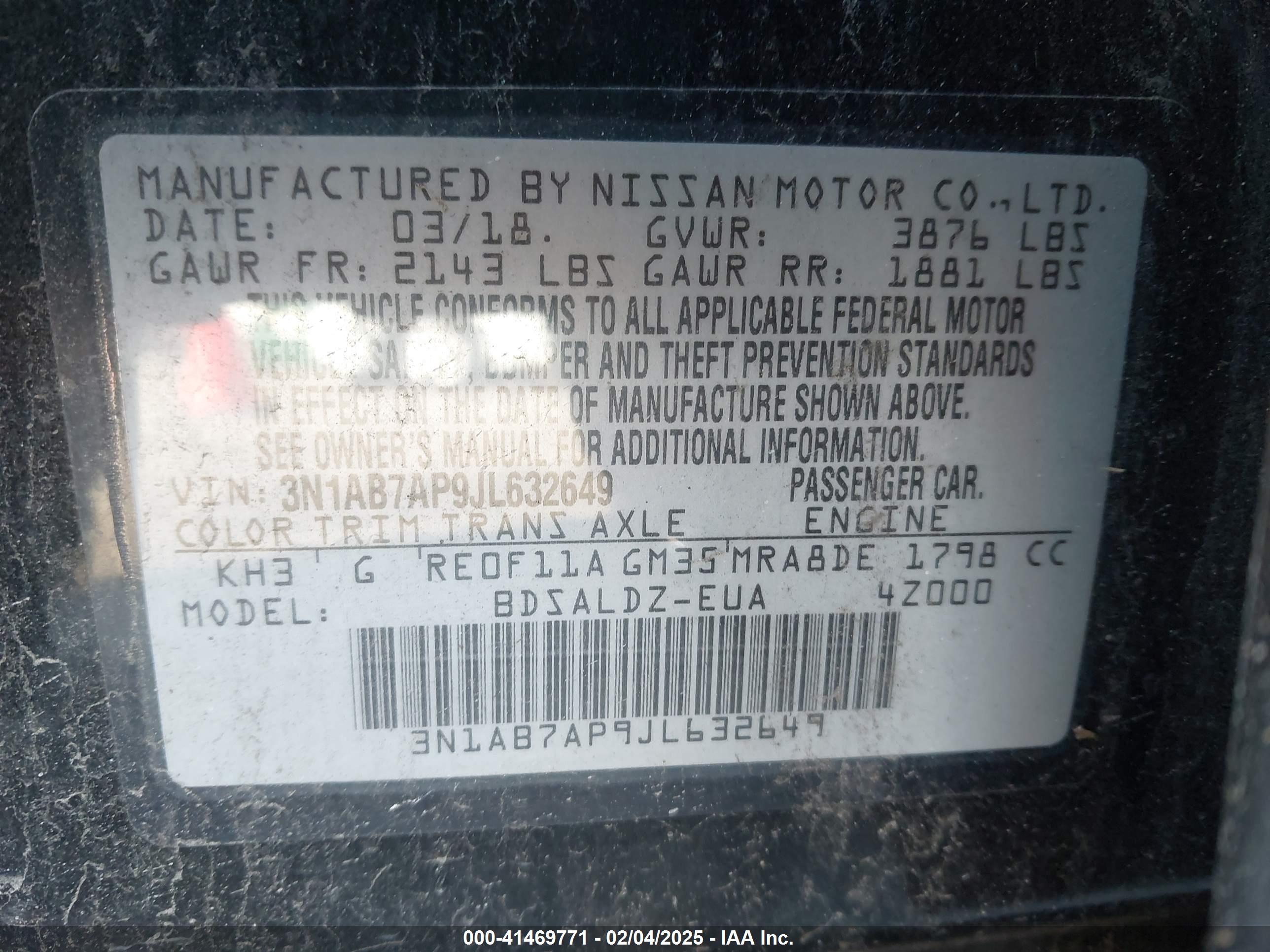 NISSAN SENTRA image 9