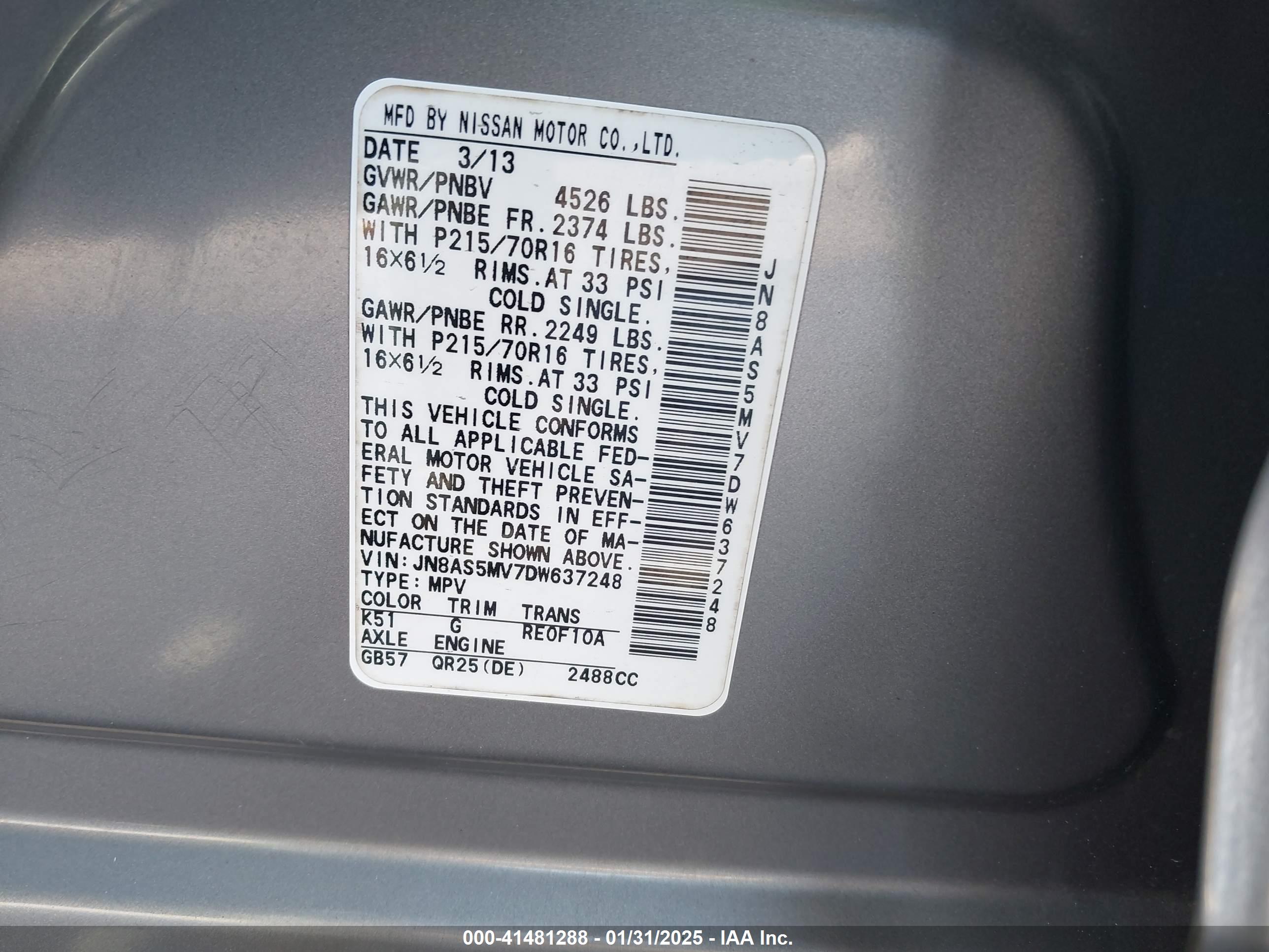 NISSAN ROGUE image 9