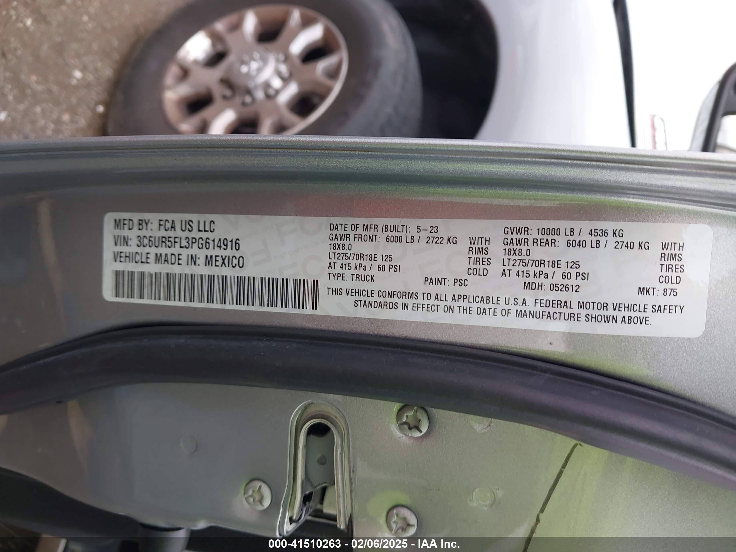 RAM 2500 image 9
