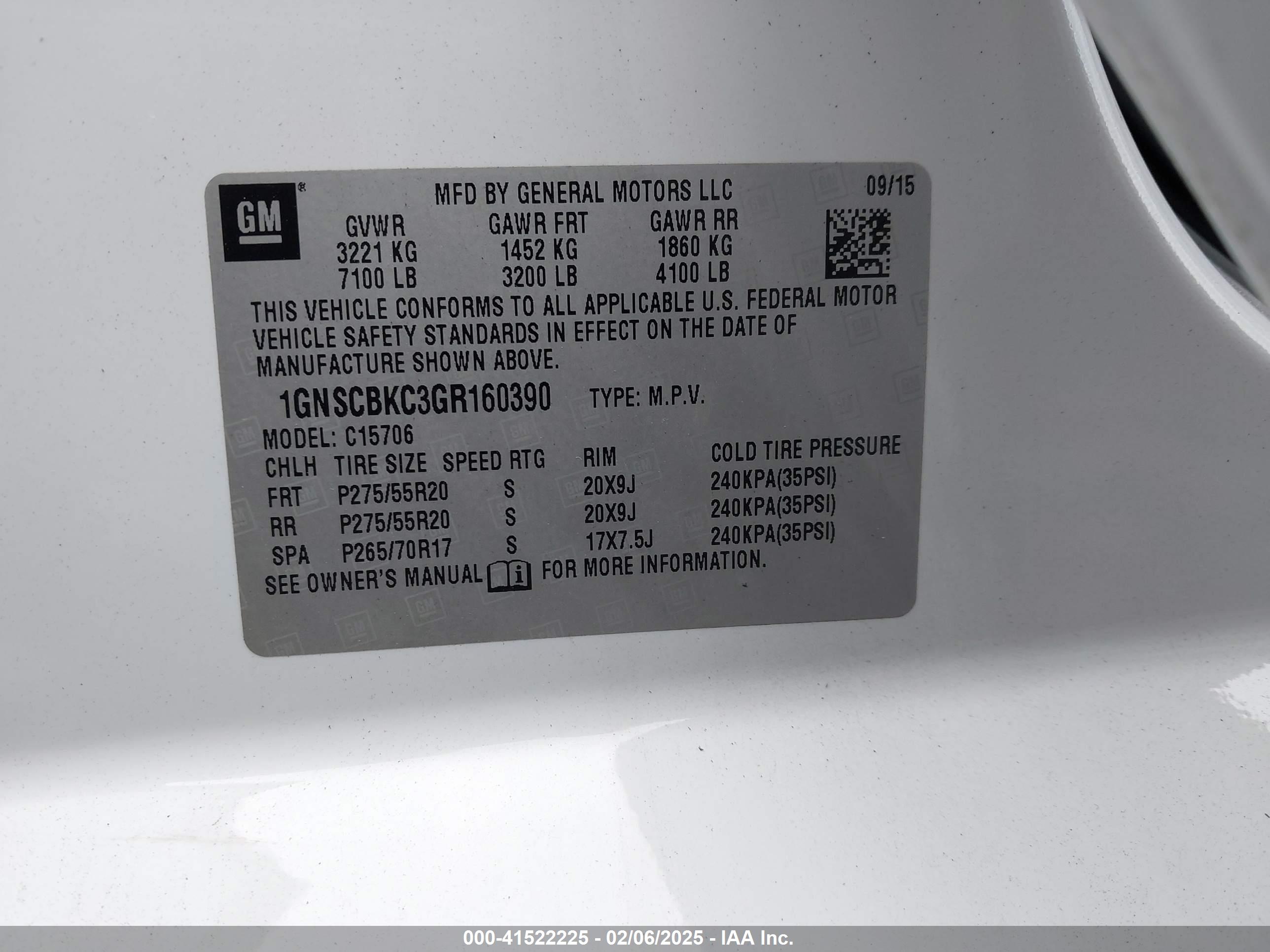 CHEVROLET TAHOE image 9