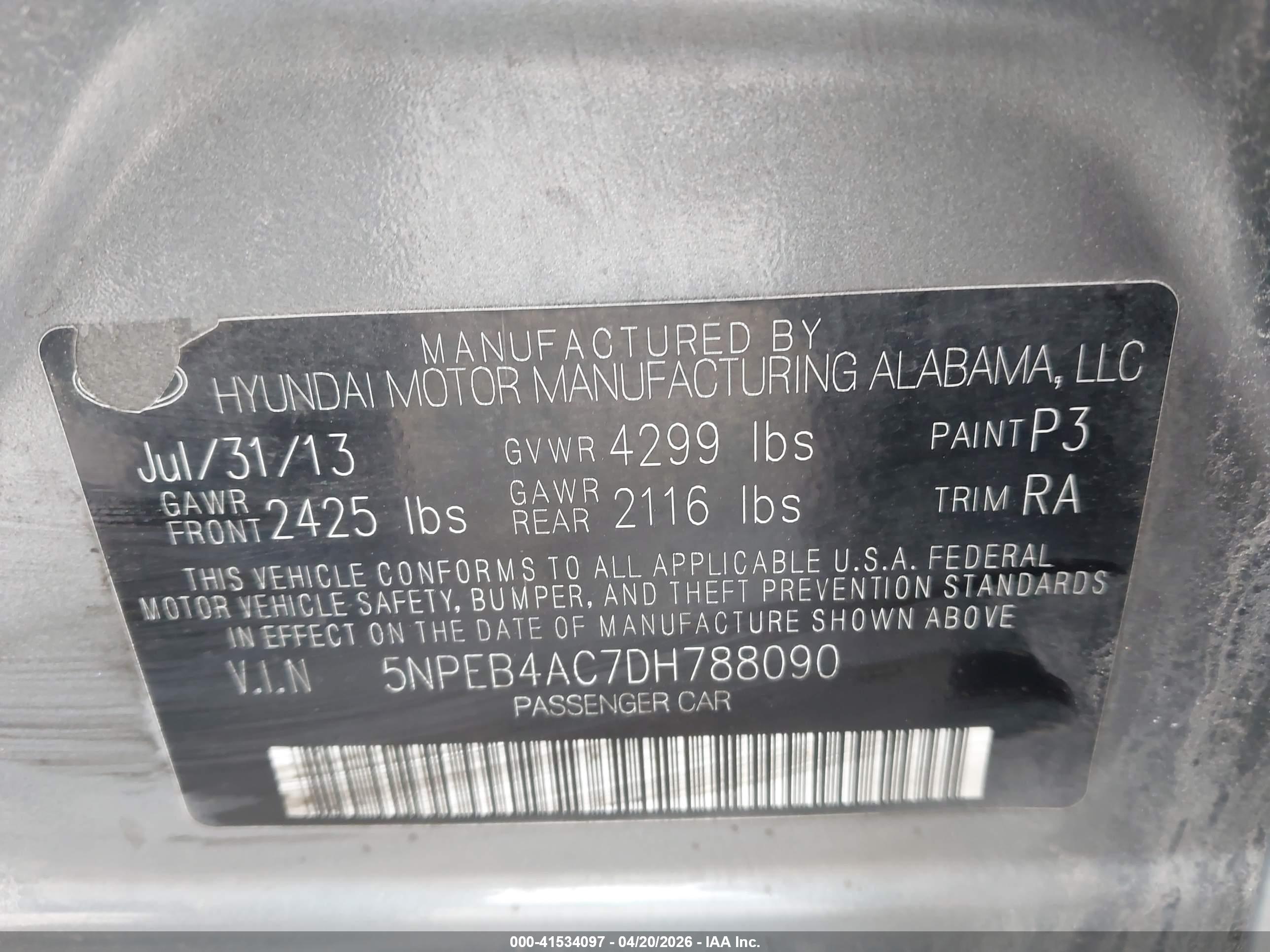 HYUNDAI SONATA image 9