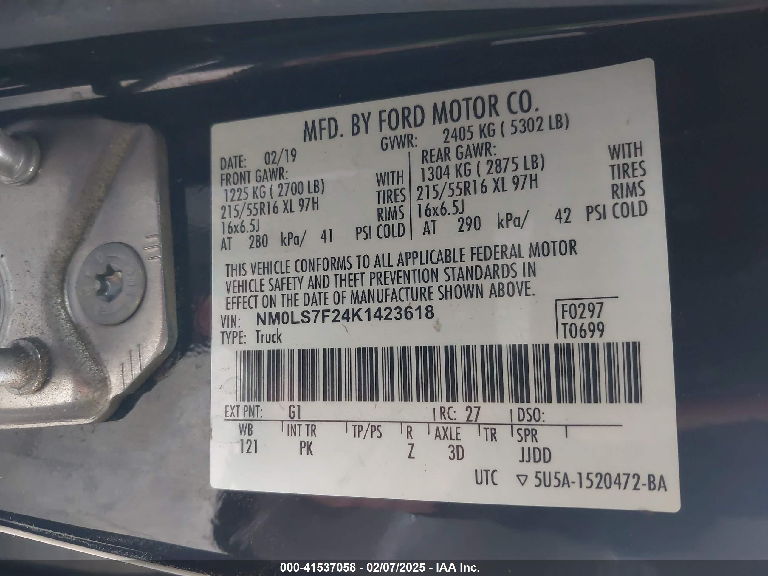 FORD TRANSIT image 9