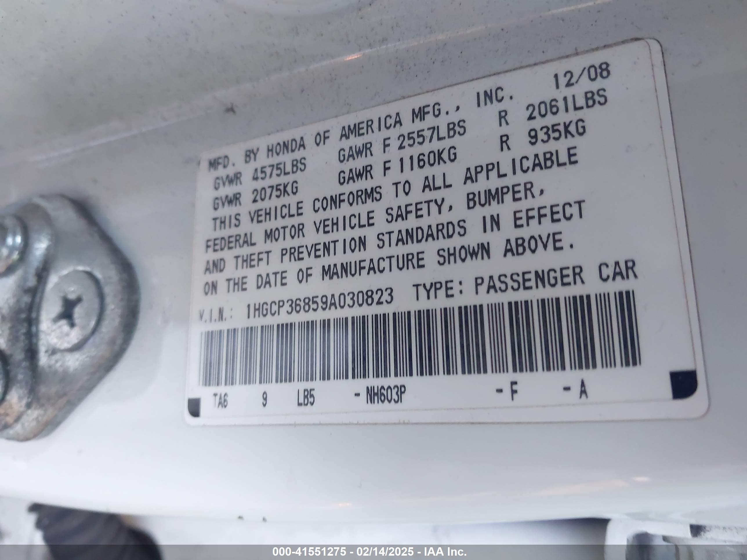 HONDA ACCORD image 9