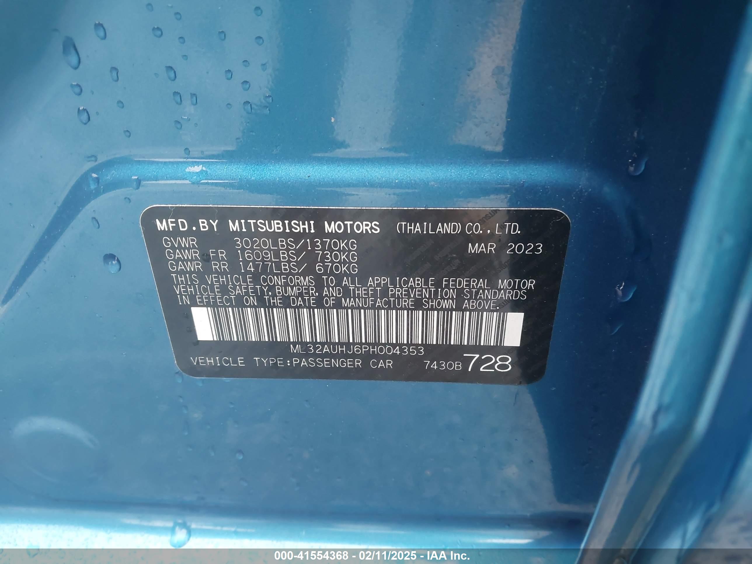 MITSUBISHI MIRAGE image 9