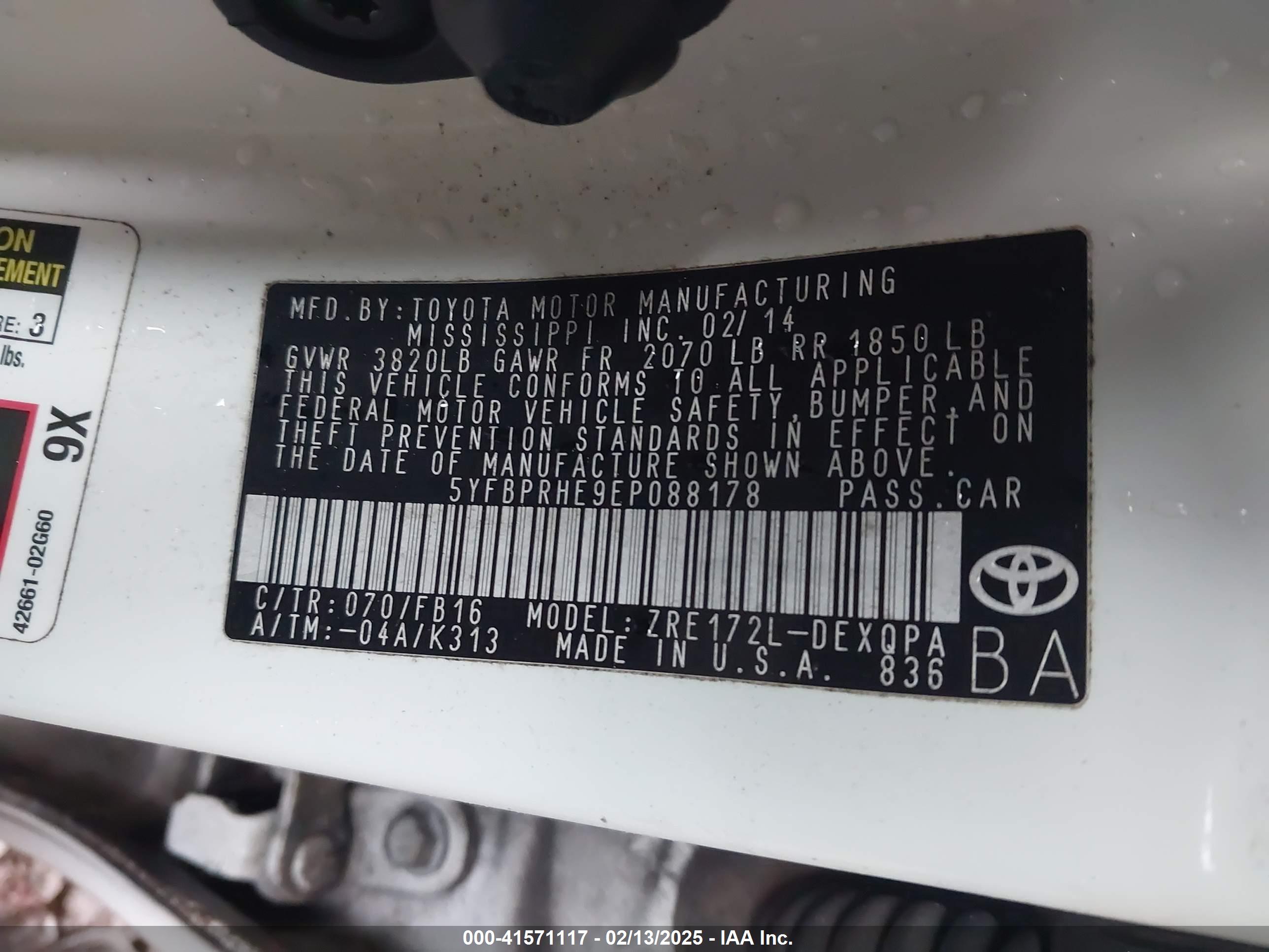 TOYOTA COROLLA image 9
