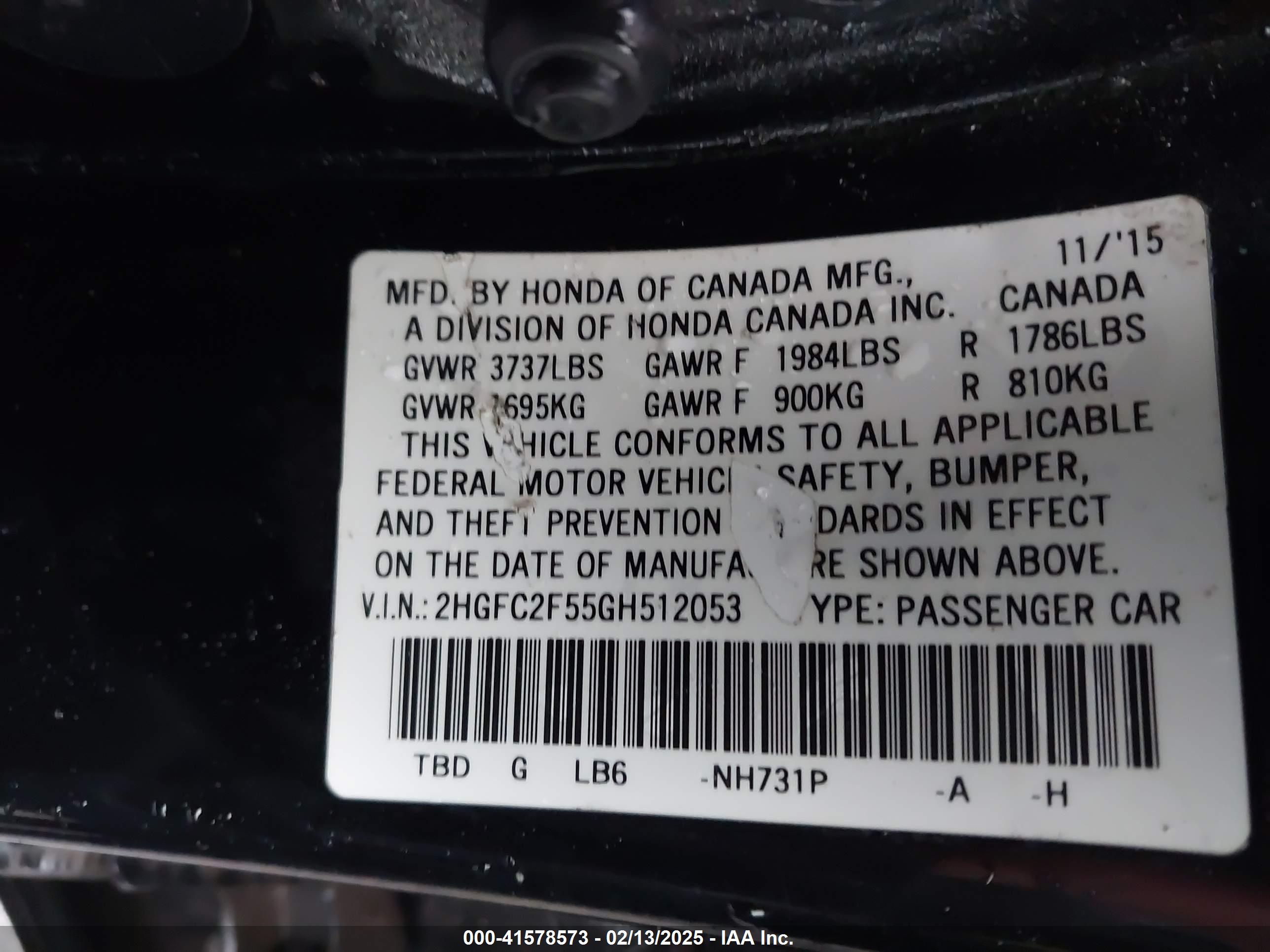 HONDA CIVIC image 9