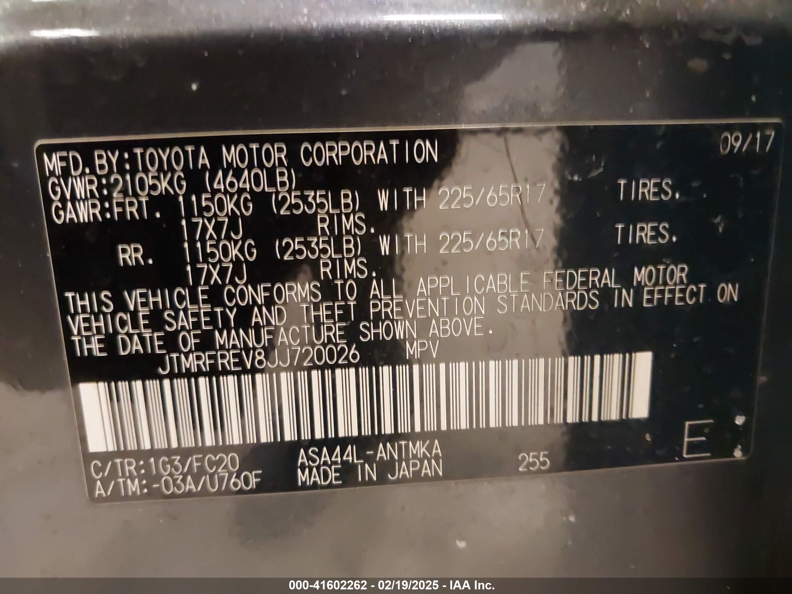 TOYOTA RAV4 image 9