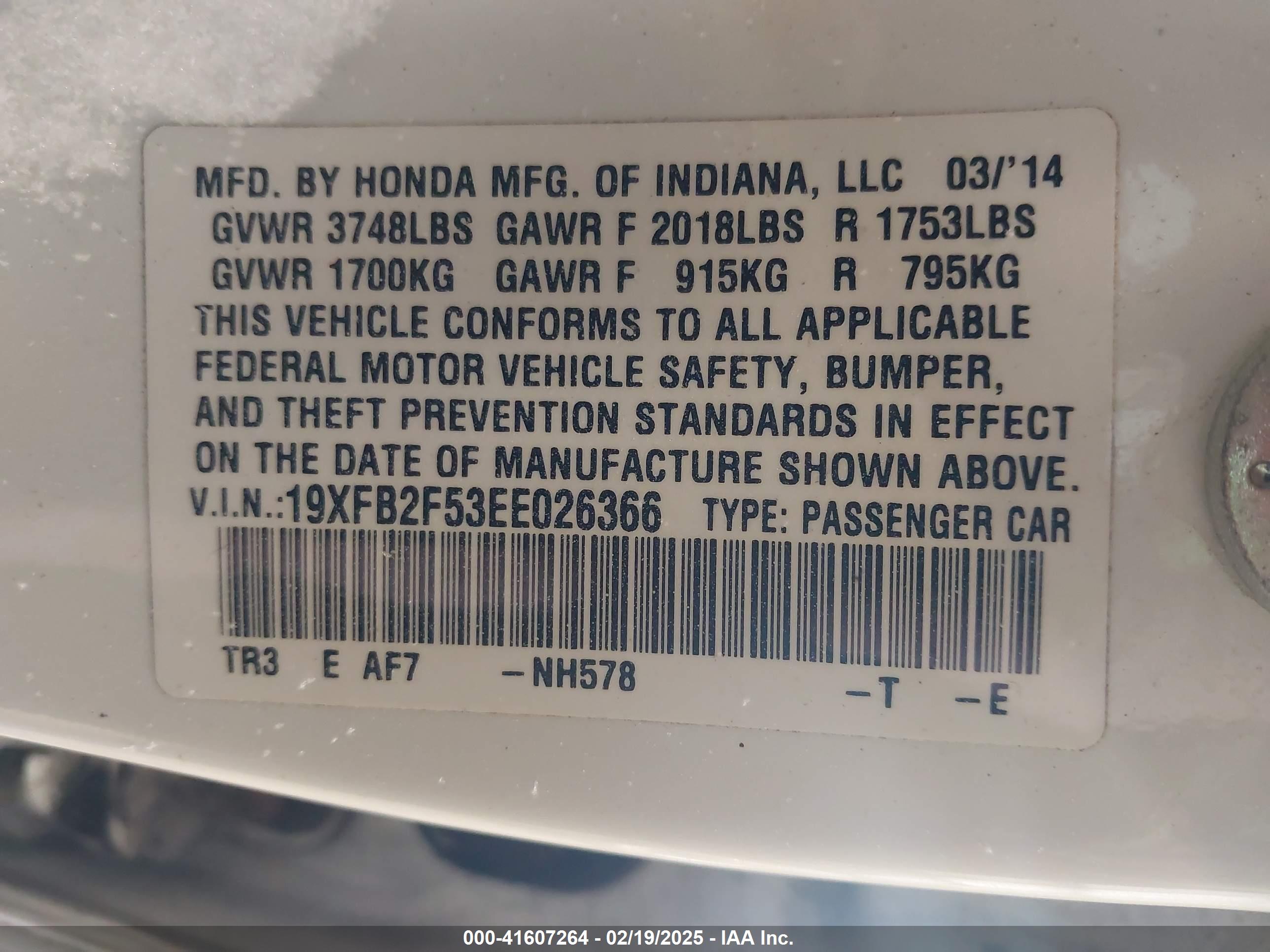 HONDA CIVIC image 9