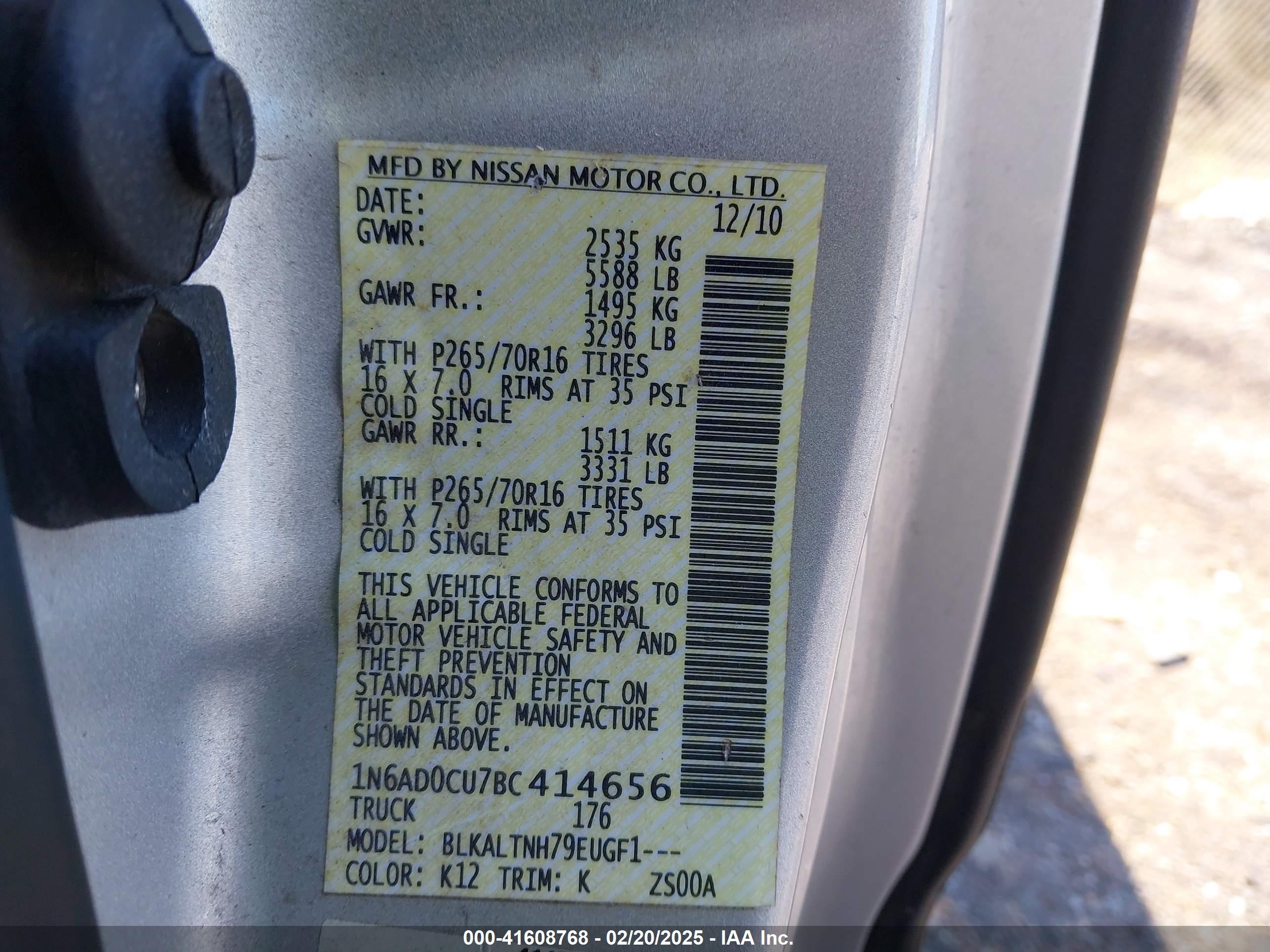 NISSAN FRONTIER image 9