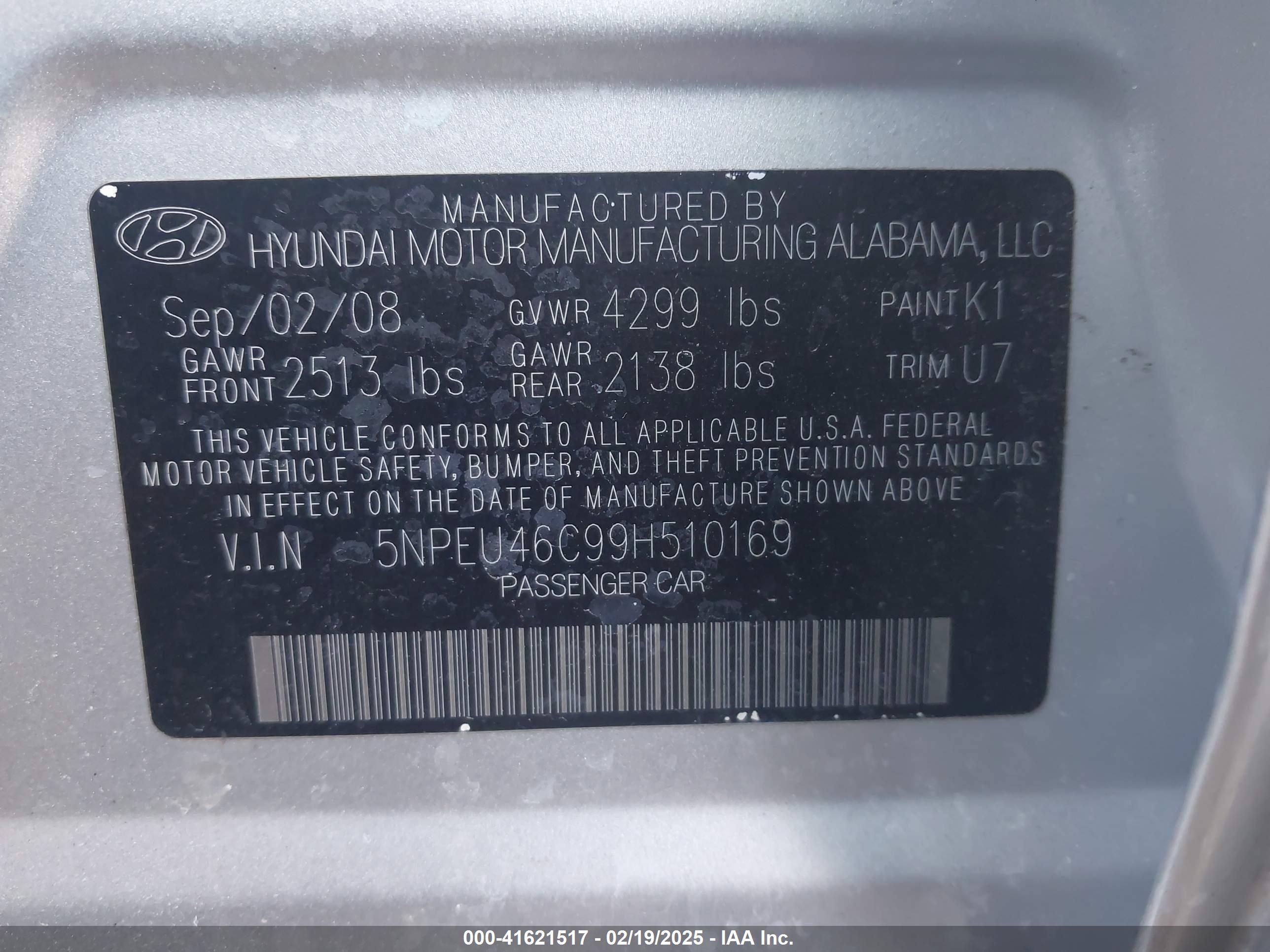 HYUNDAI SONATA image 9