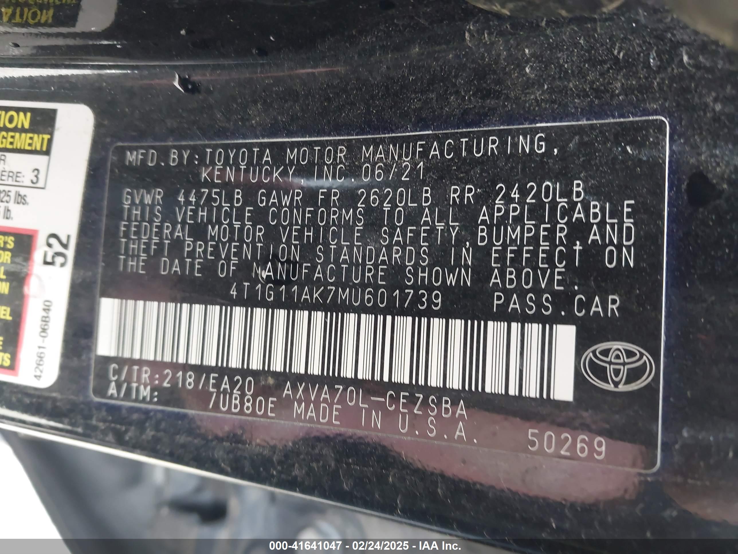 TOYOTA CAMRY image 9