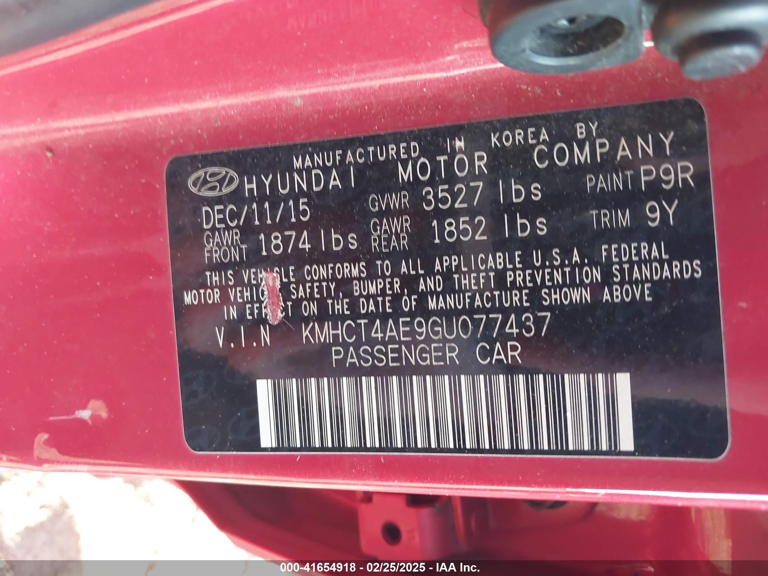 HYUNDAI ACCENT image 9
