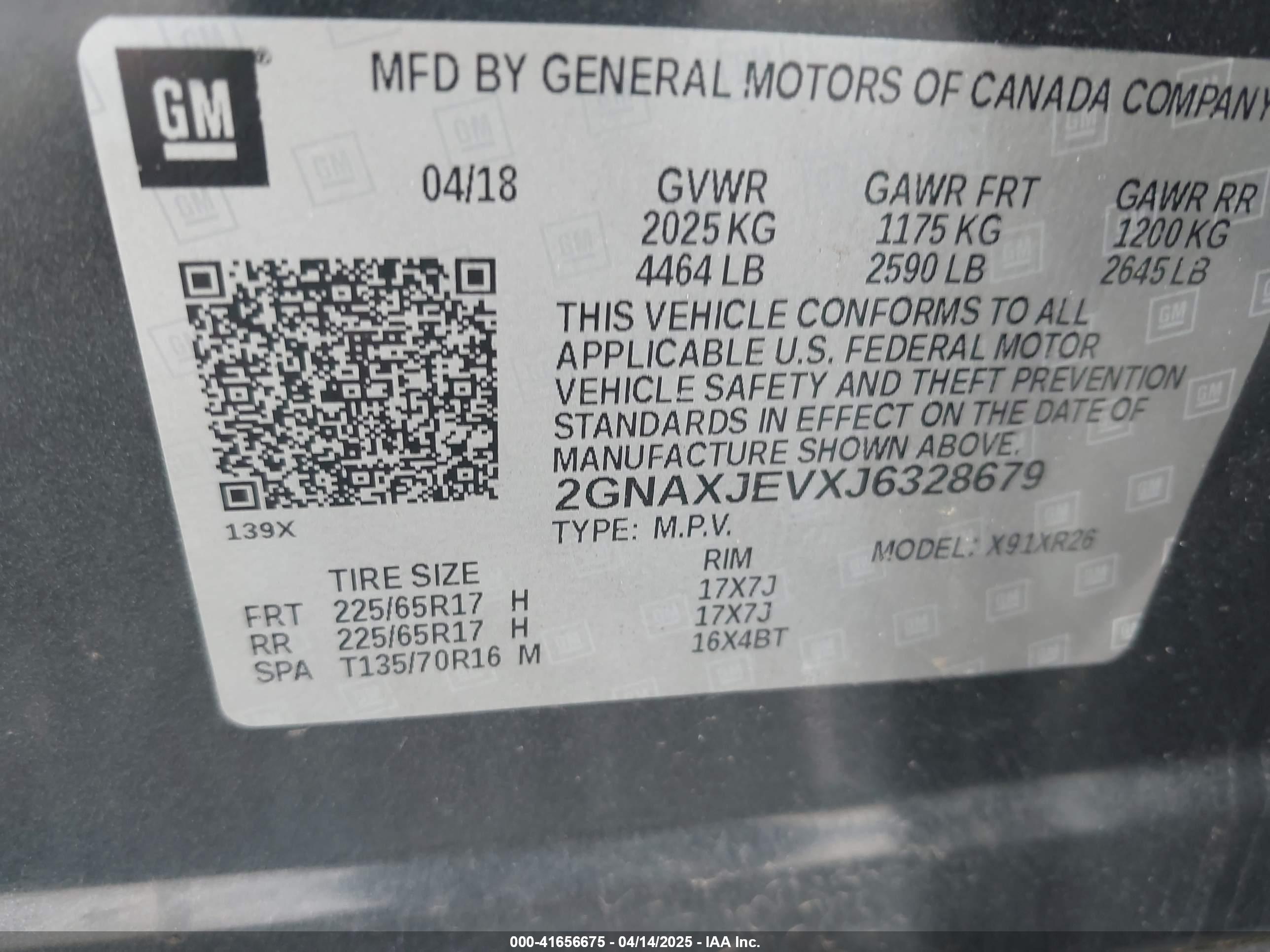 CHEVROLET EQUINOX image 9