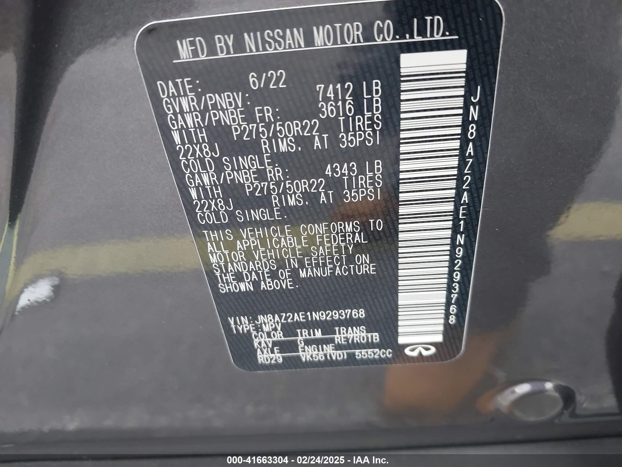 INFINITI QX80 image 9