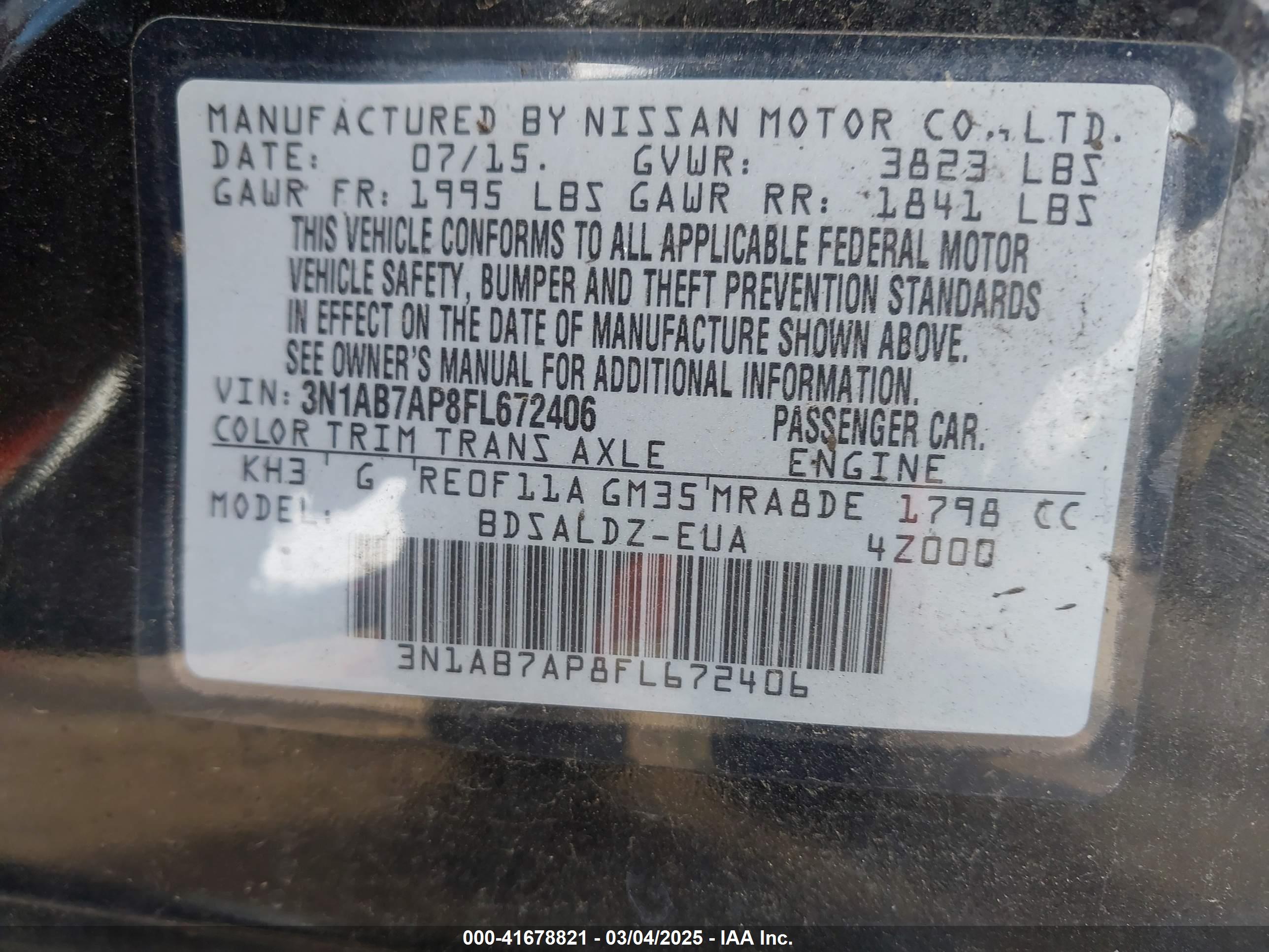 NISSAN SENTRA image 9