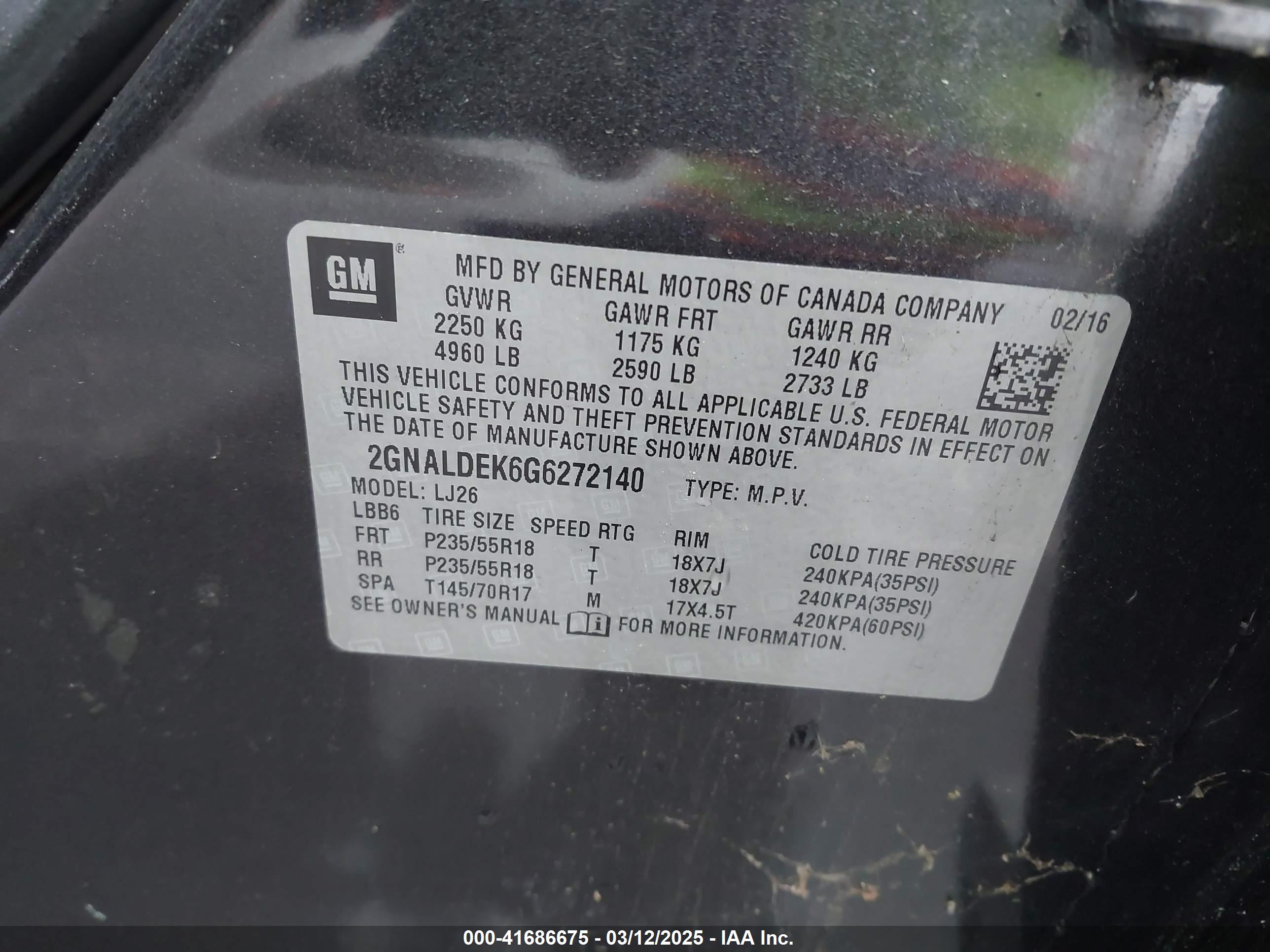 CHEVROLET EQUINOX image 9