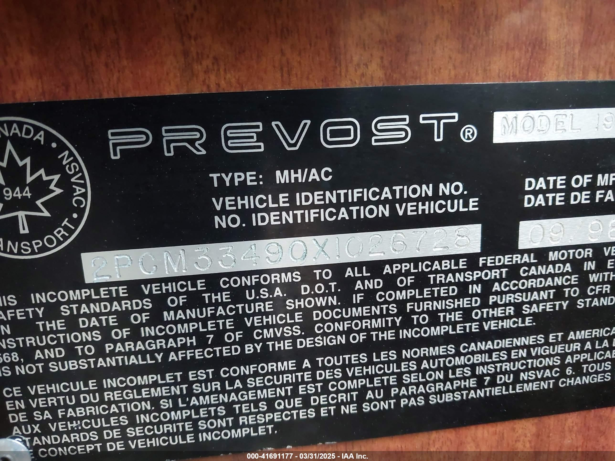 PREVOST BUS image 9