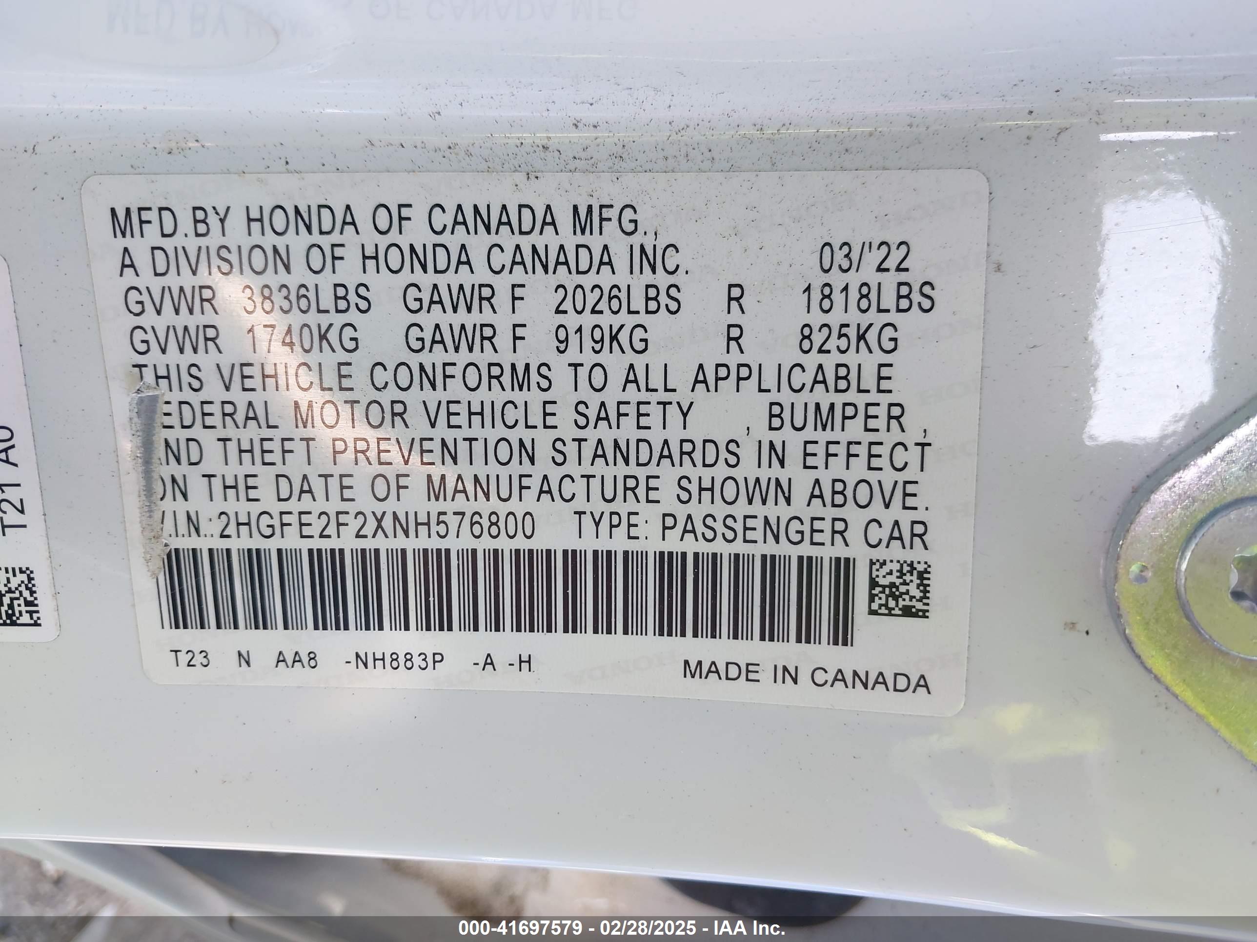 HONDA CIVIC image 9