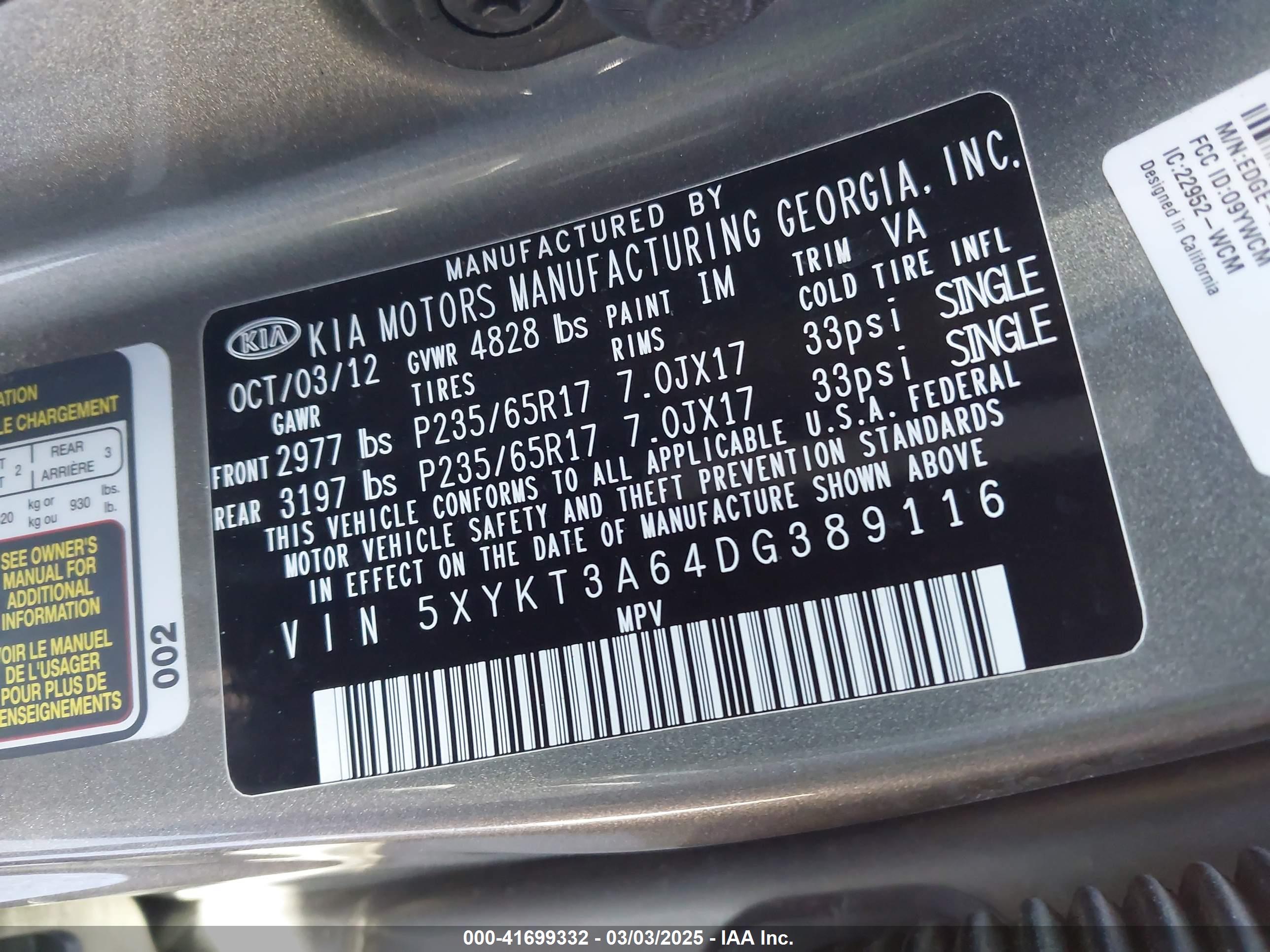 KIA SORENTO image 9