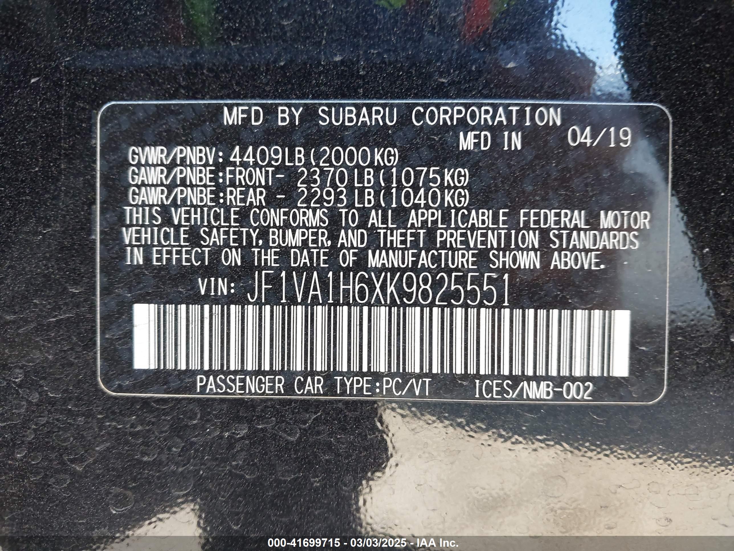 SUBARU WRX image 9