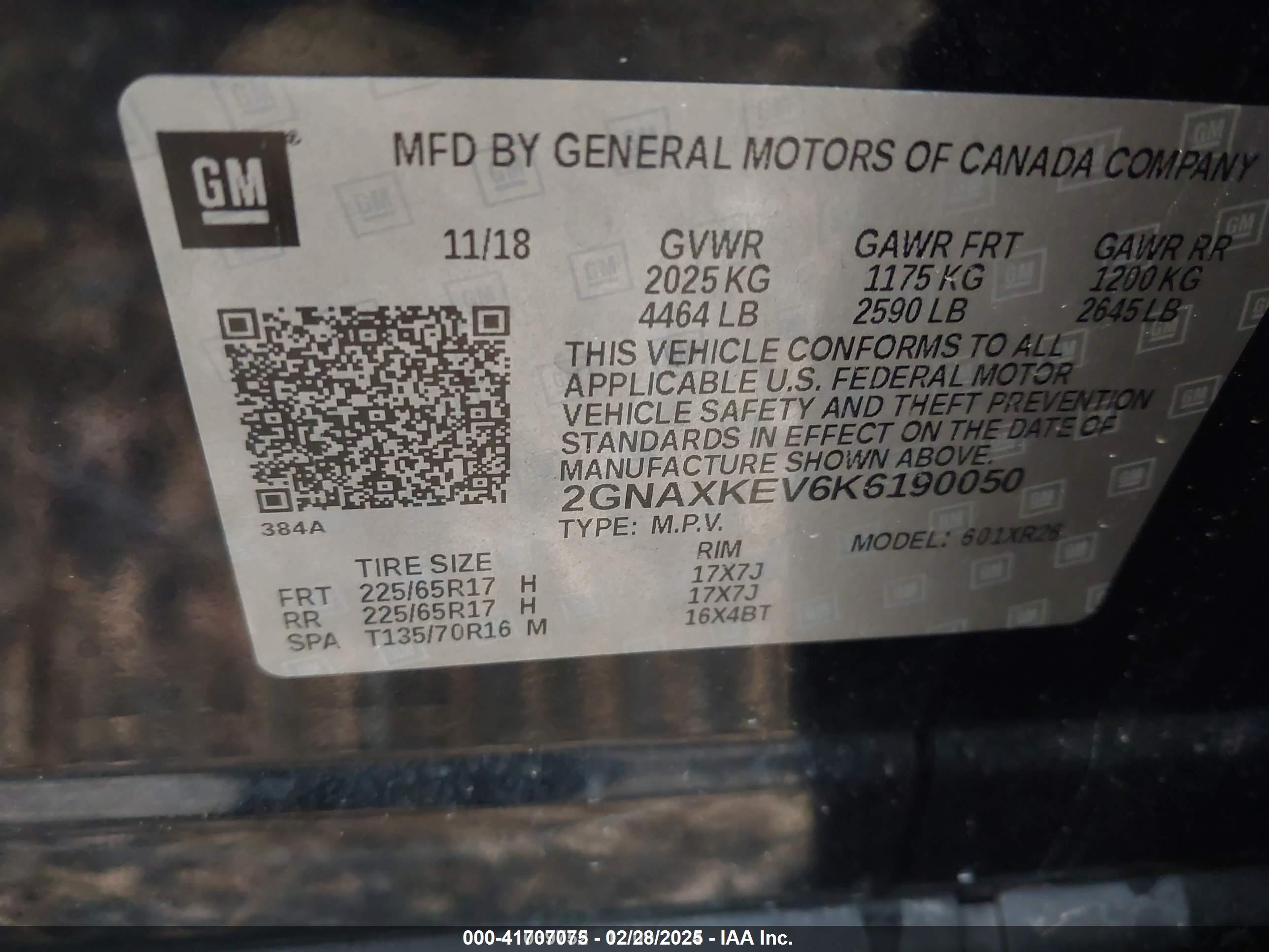 CHEVROLET EQUINOX image 9