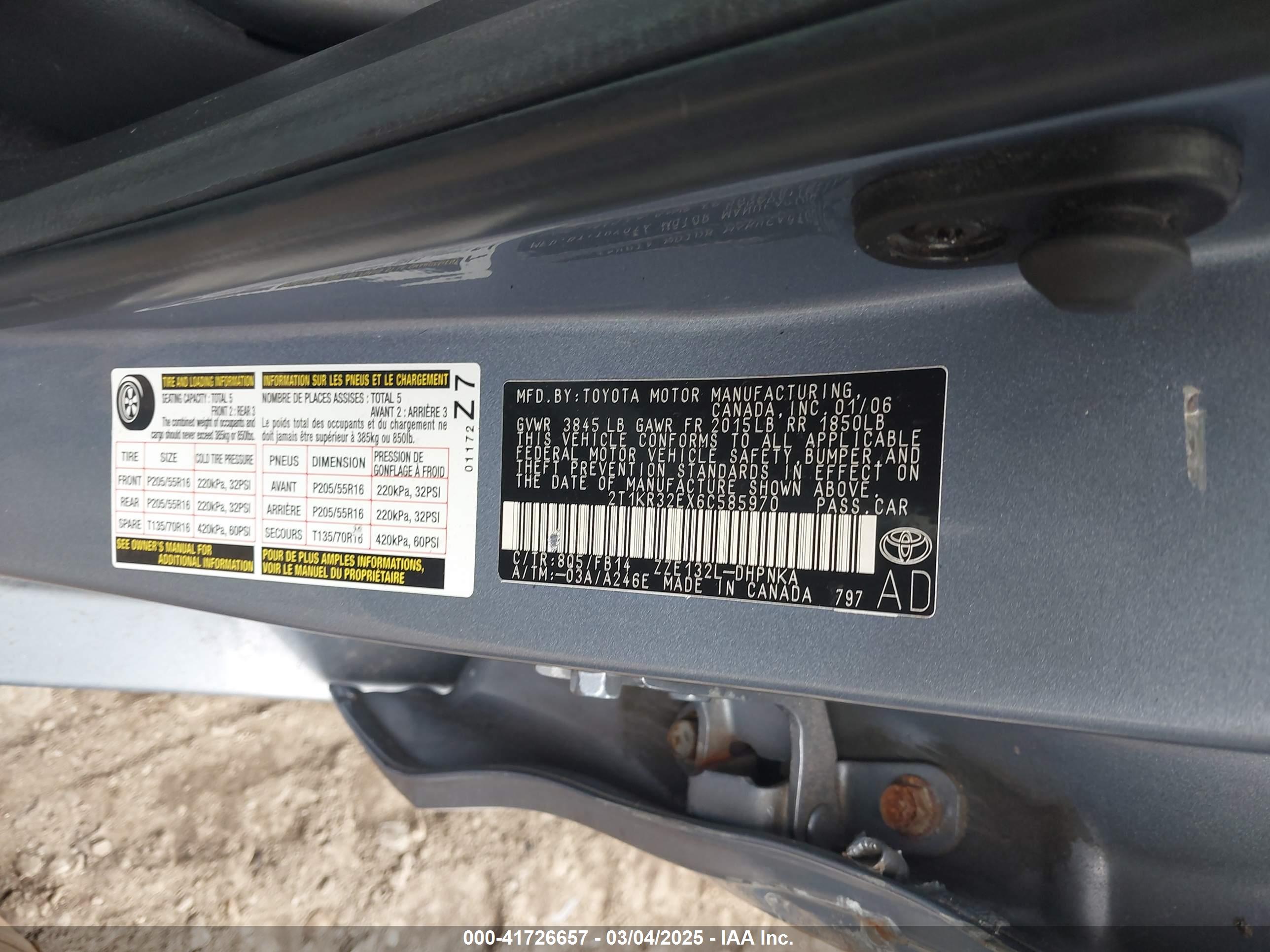 TOYOTA MATRIX image 9