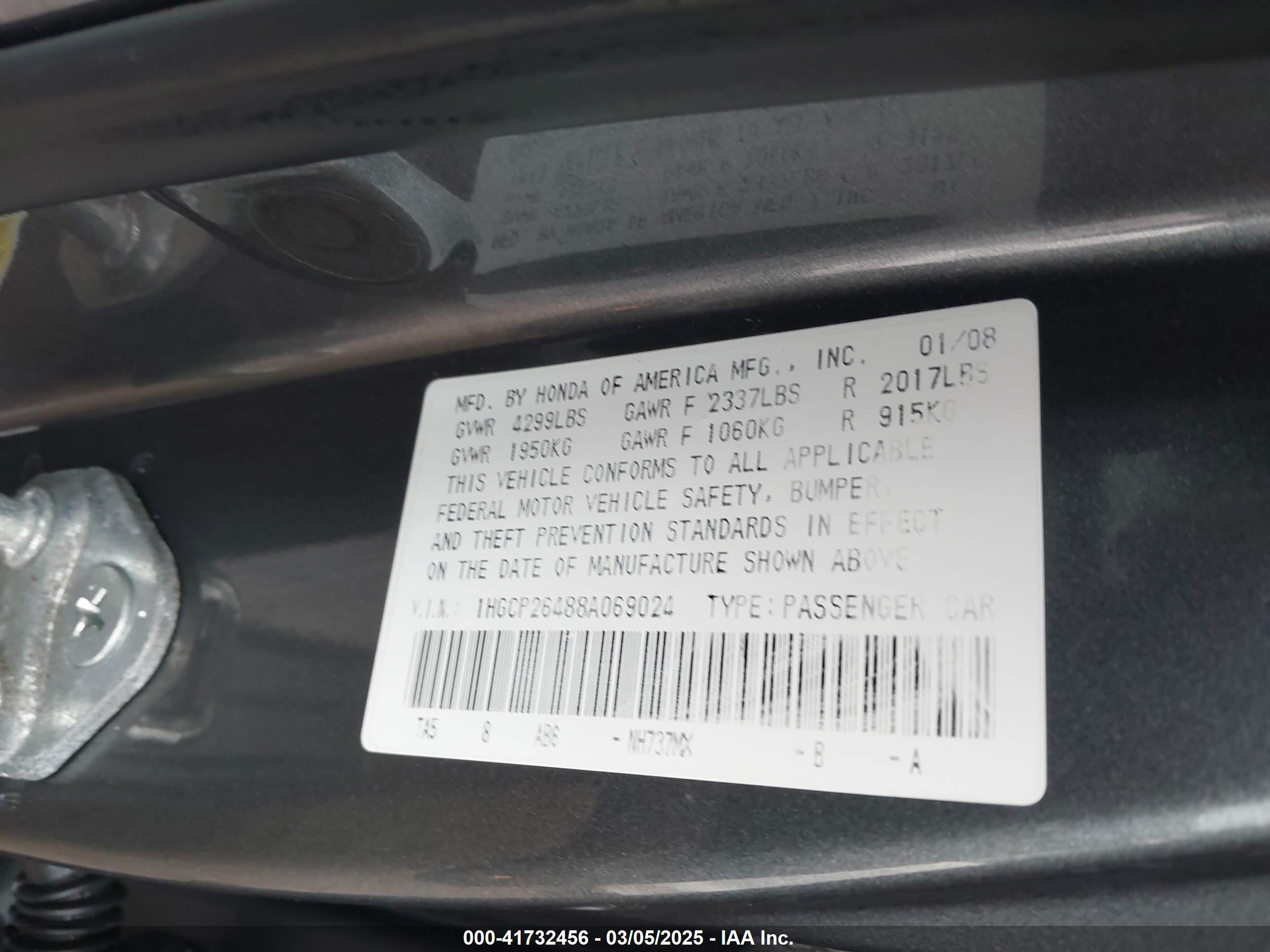 HONDA ACCORD image 9