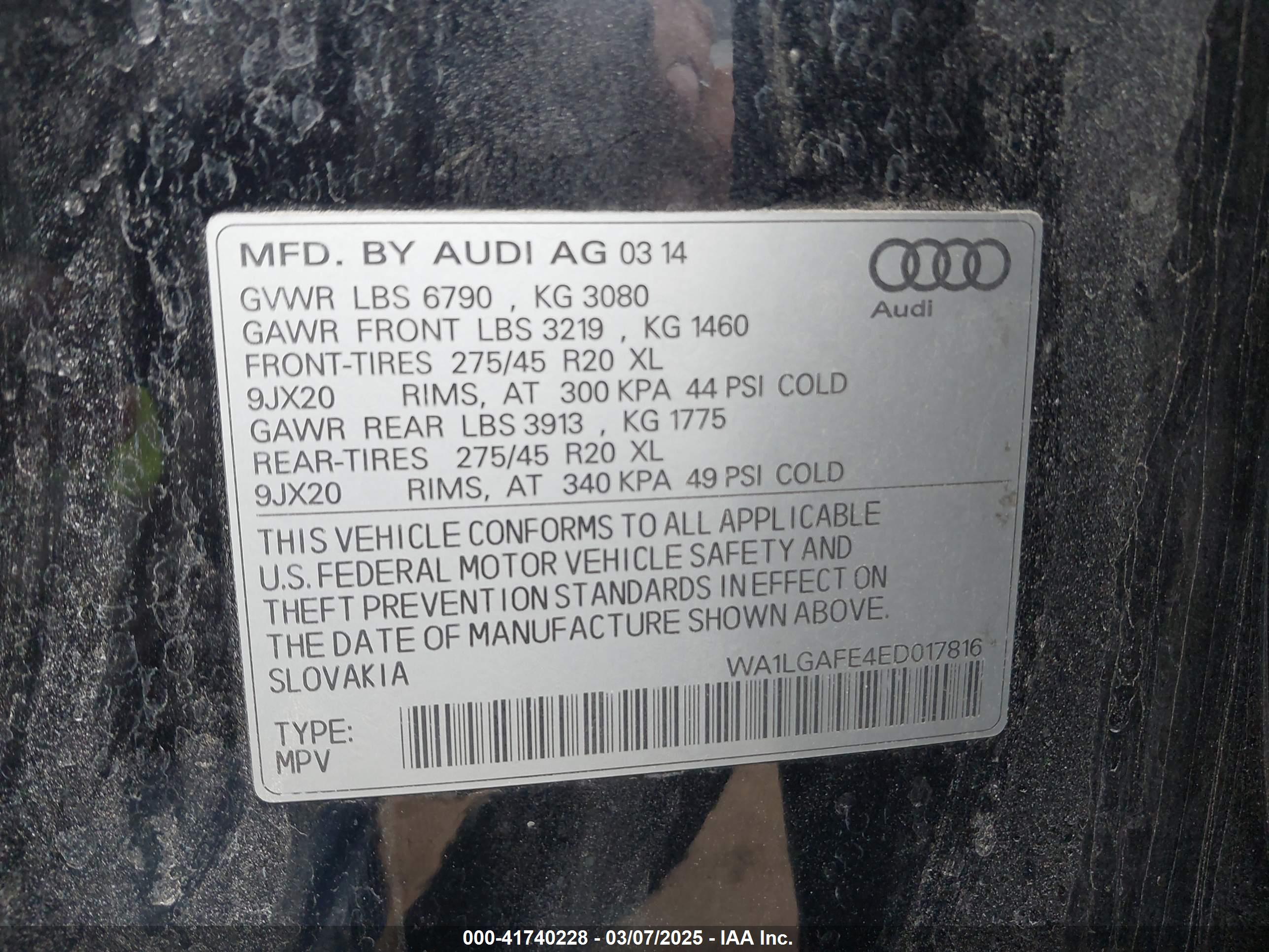 AUDI Q7 image 9