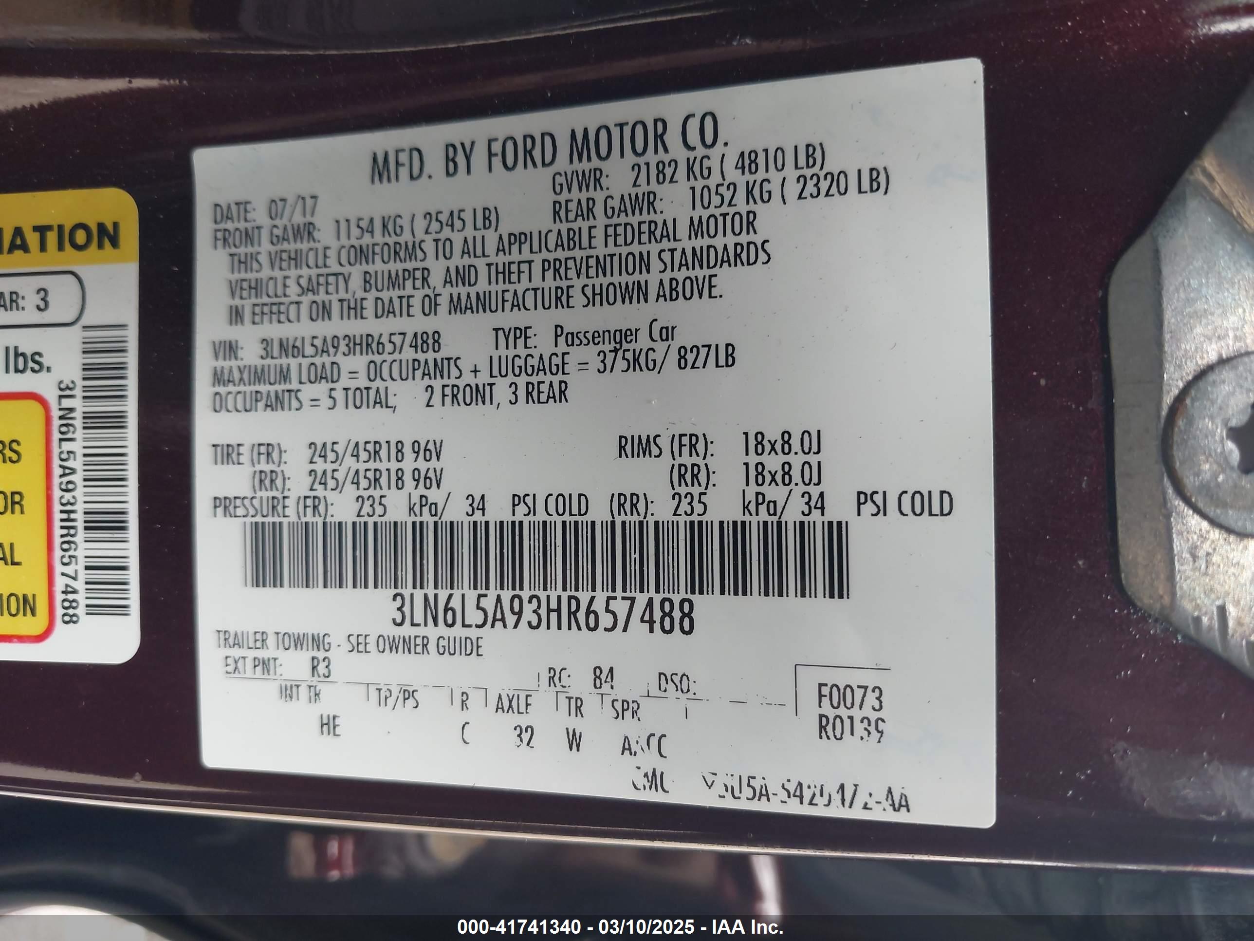 LINCOLN MKZ image 9
