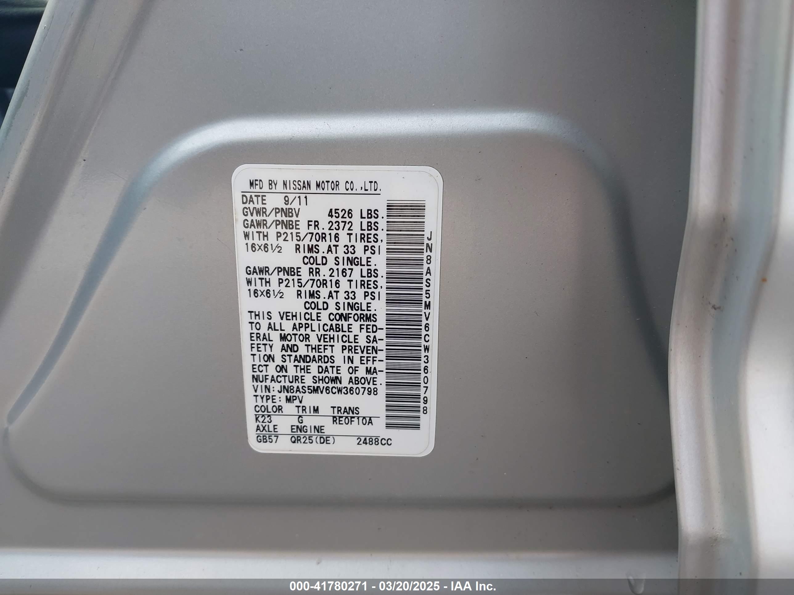 NISSAN ROGUE image 9