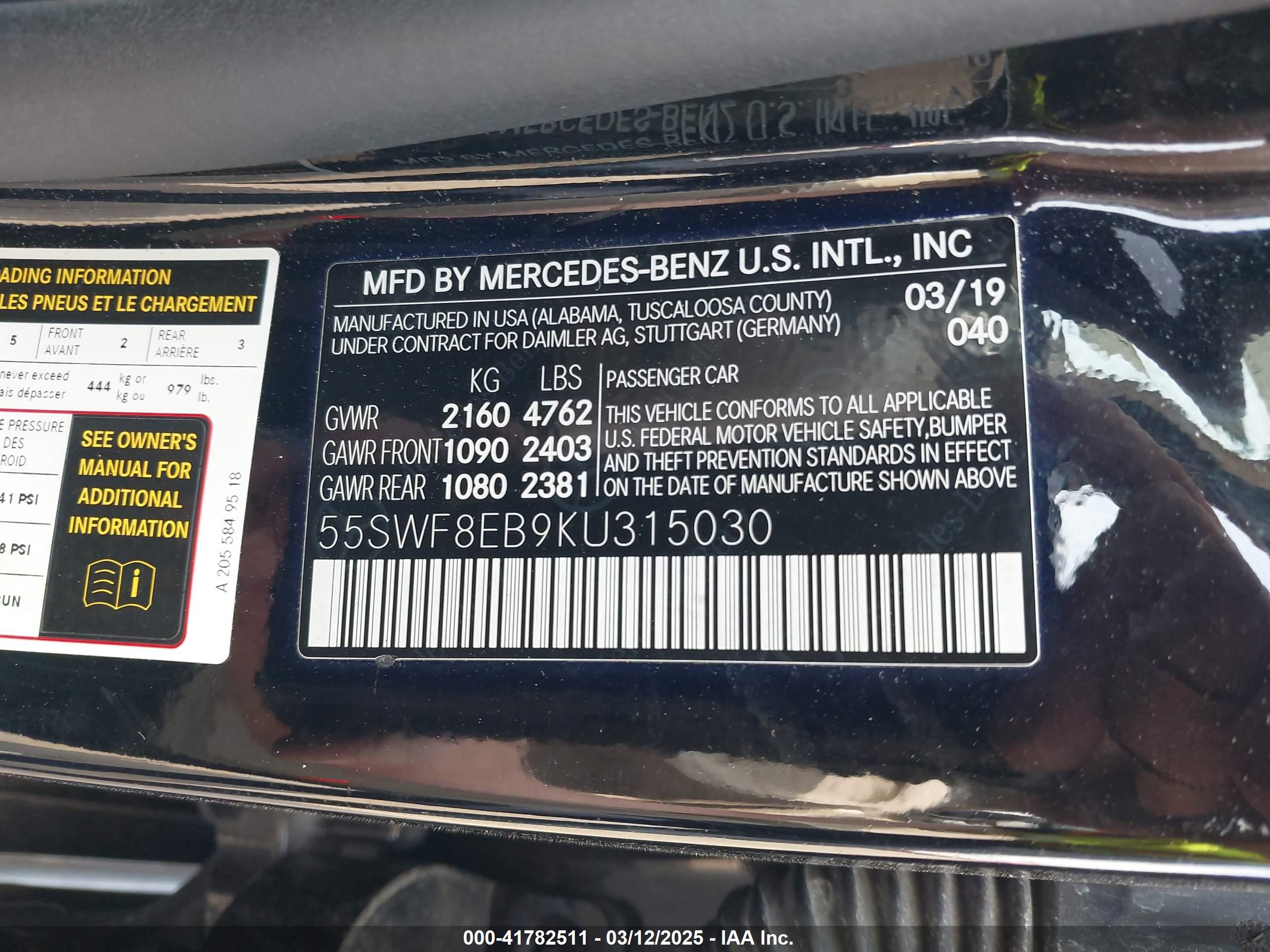 MERCEDES-BENZ C image 9