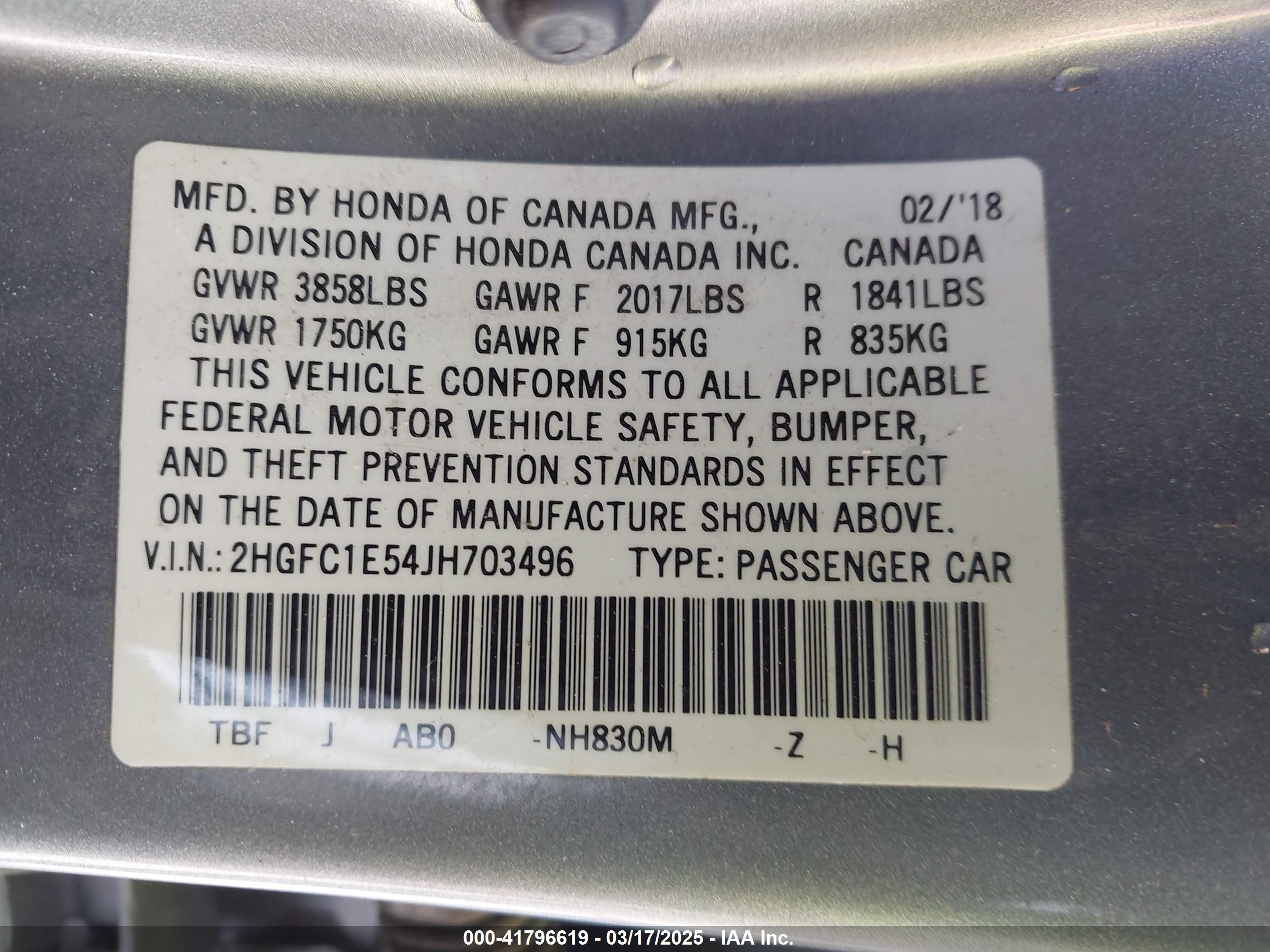 HONDA CIVIC image 9