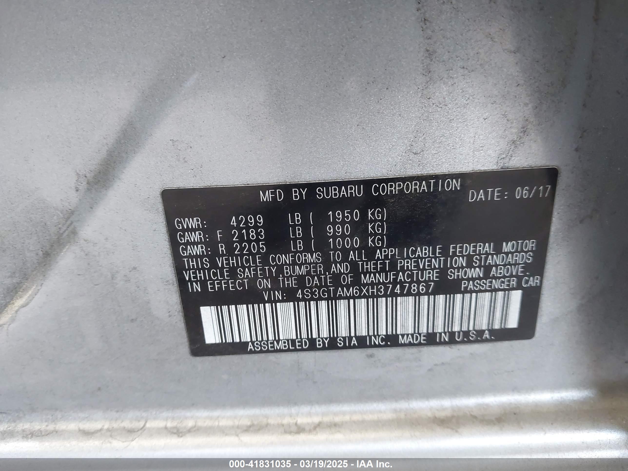 SUBARU IMPREZA image 9
