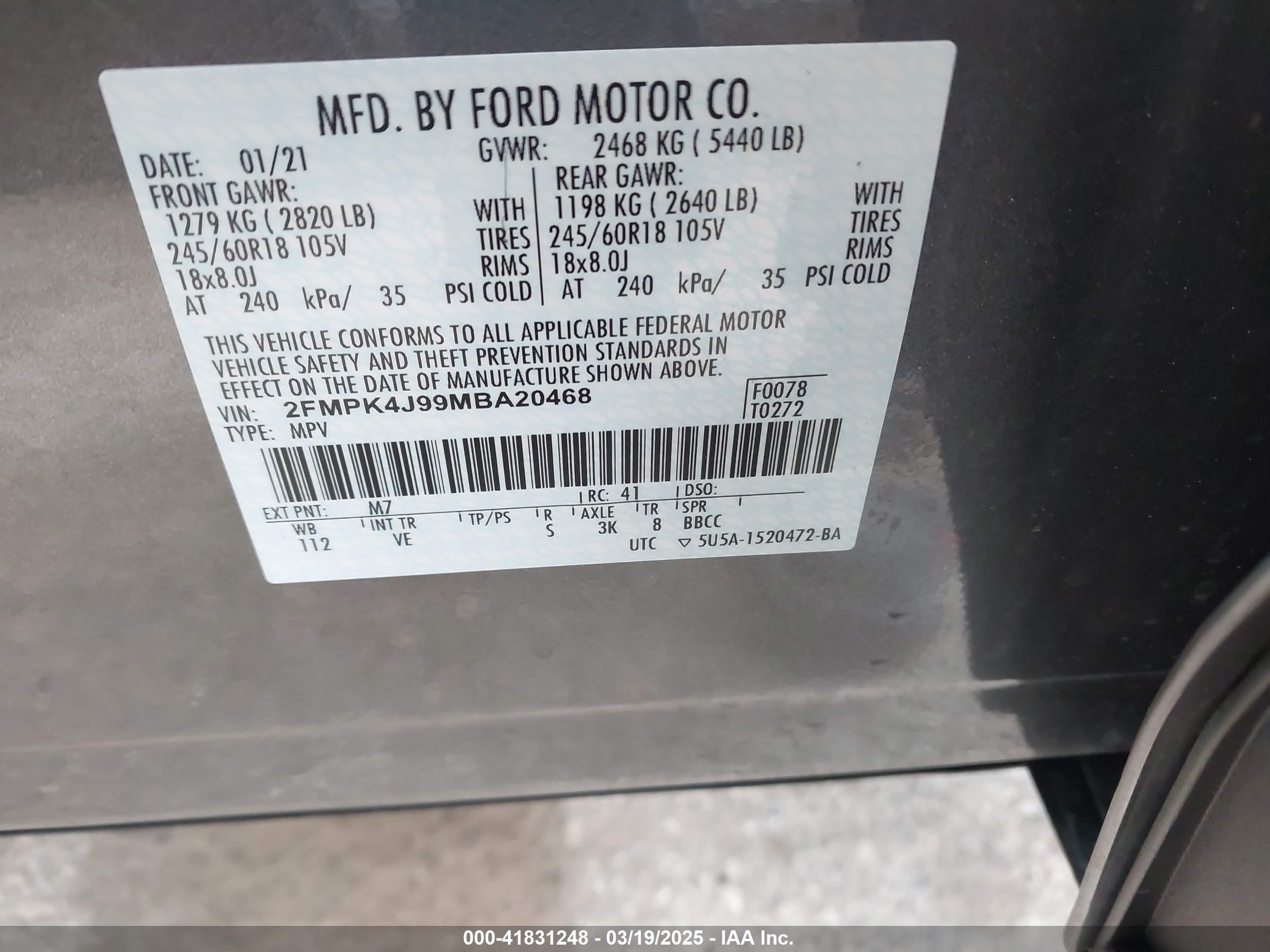 FORD EDGE image 9