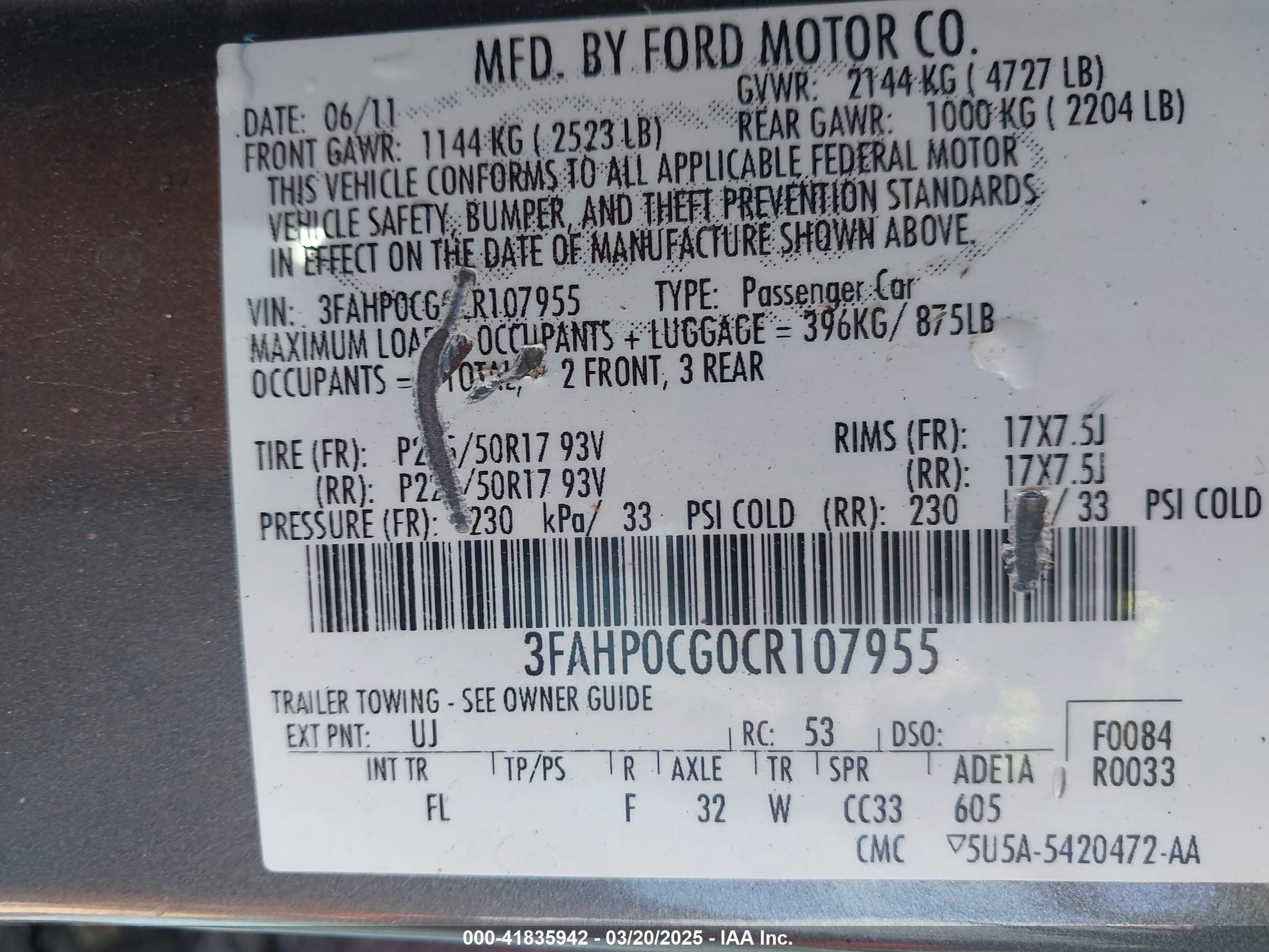 FORD FUSION image 9