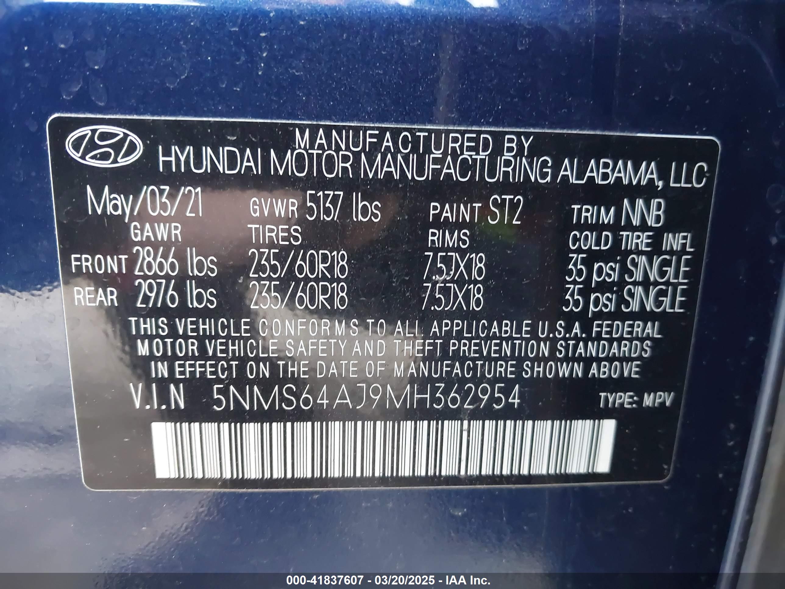 HYUNDAI SANTA image 9