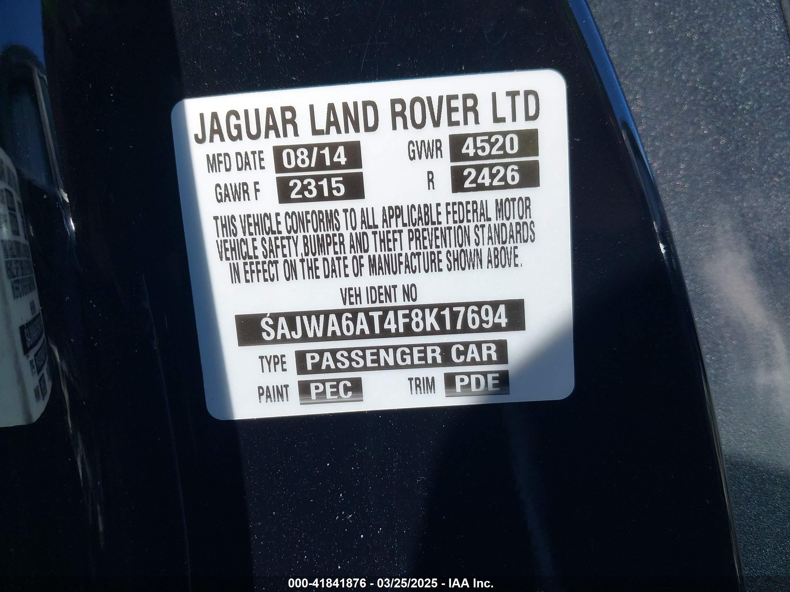 JAGUAR F-TYPE image 9
