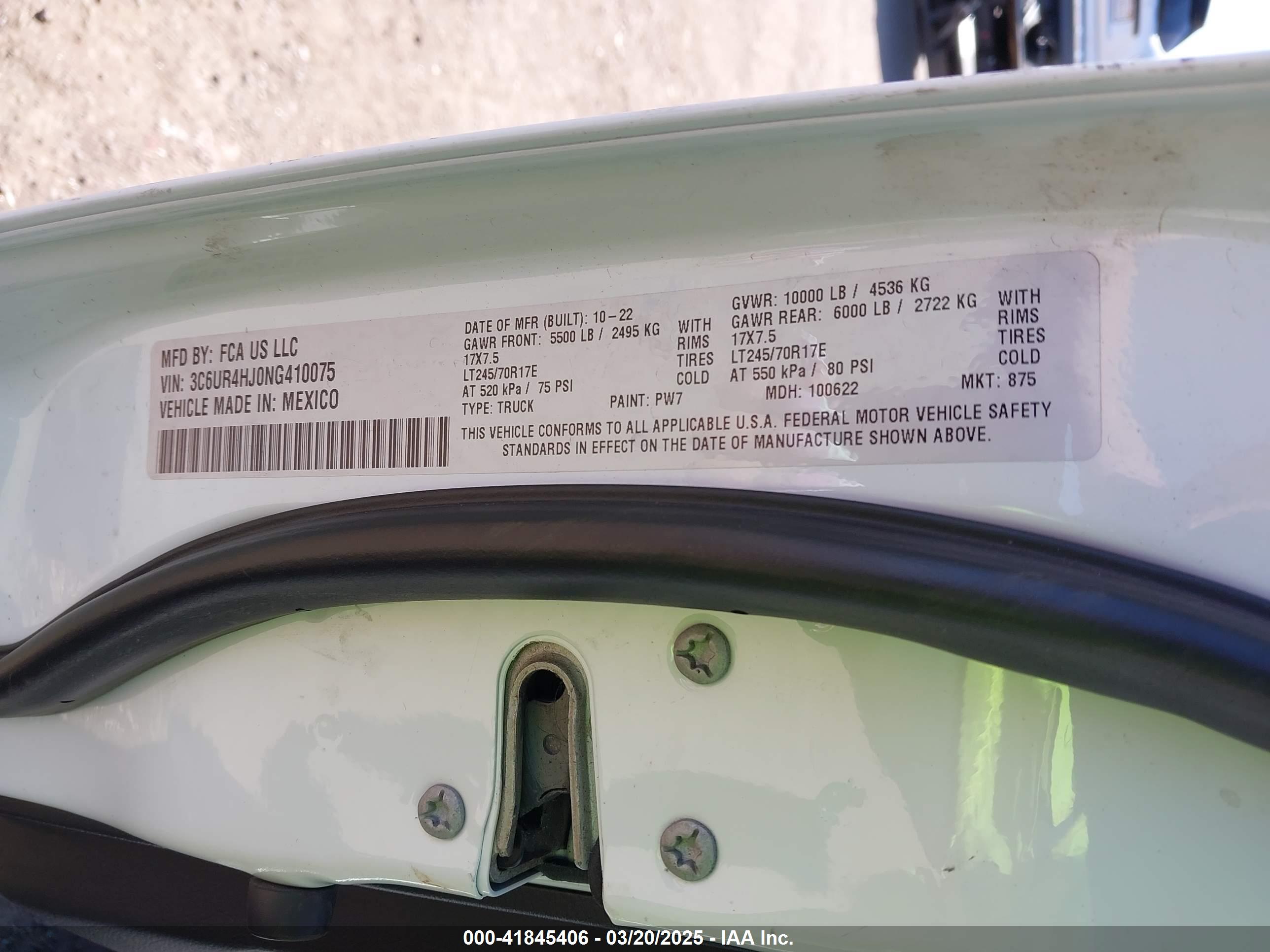RAM 2500 image 9