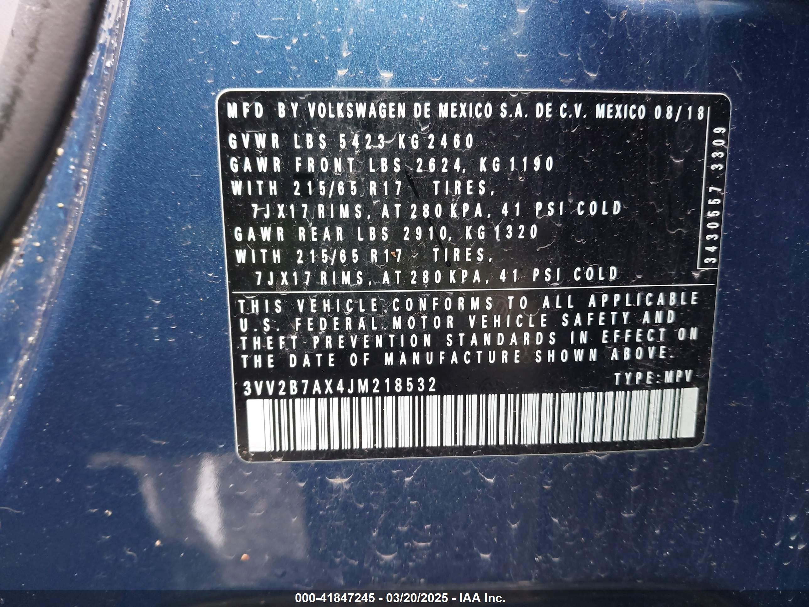 VOLKSWAGEN TIGUAN image 9
