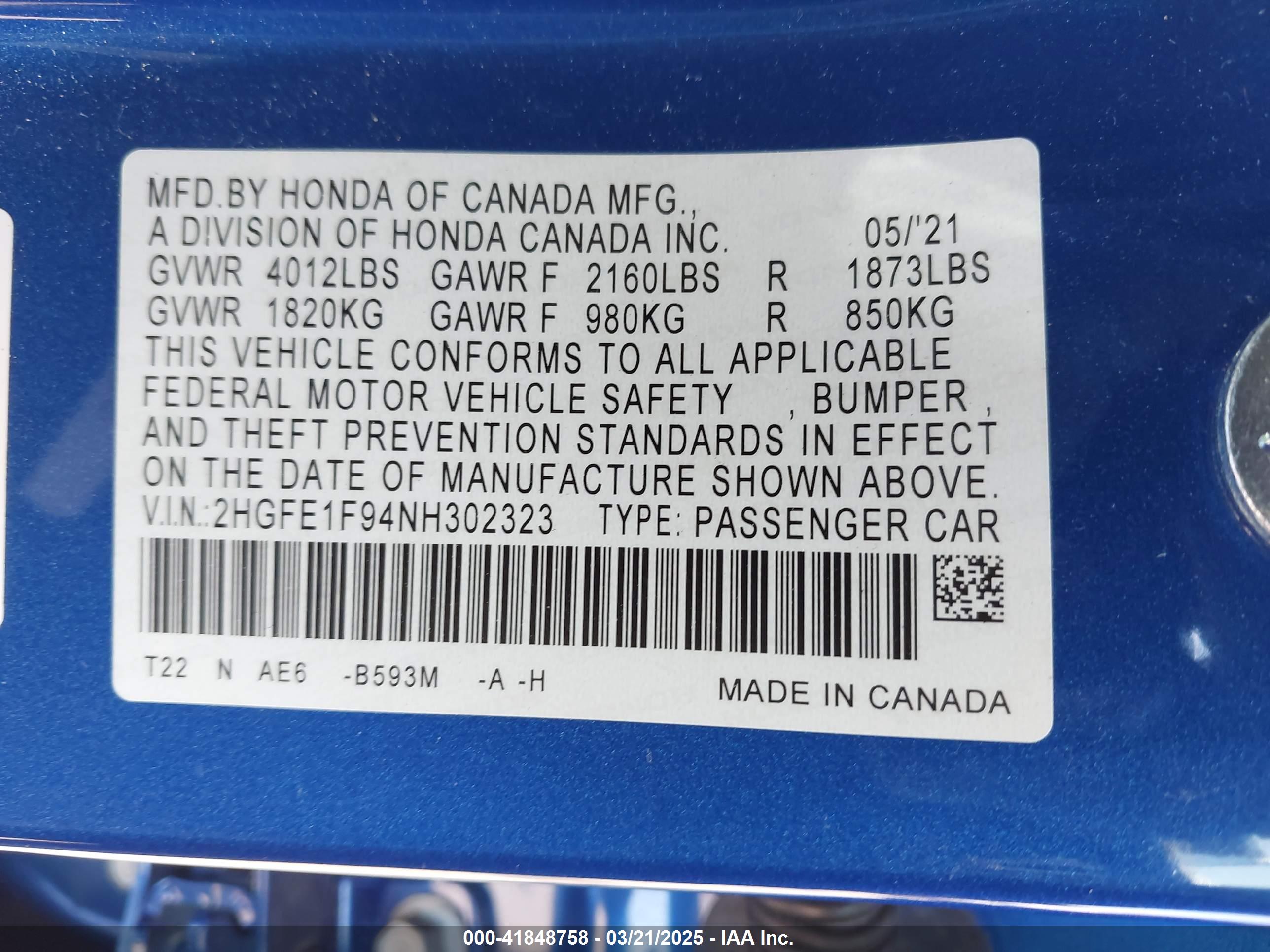 HONDA CIVIC image 9
