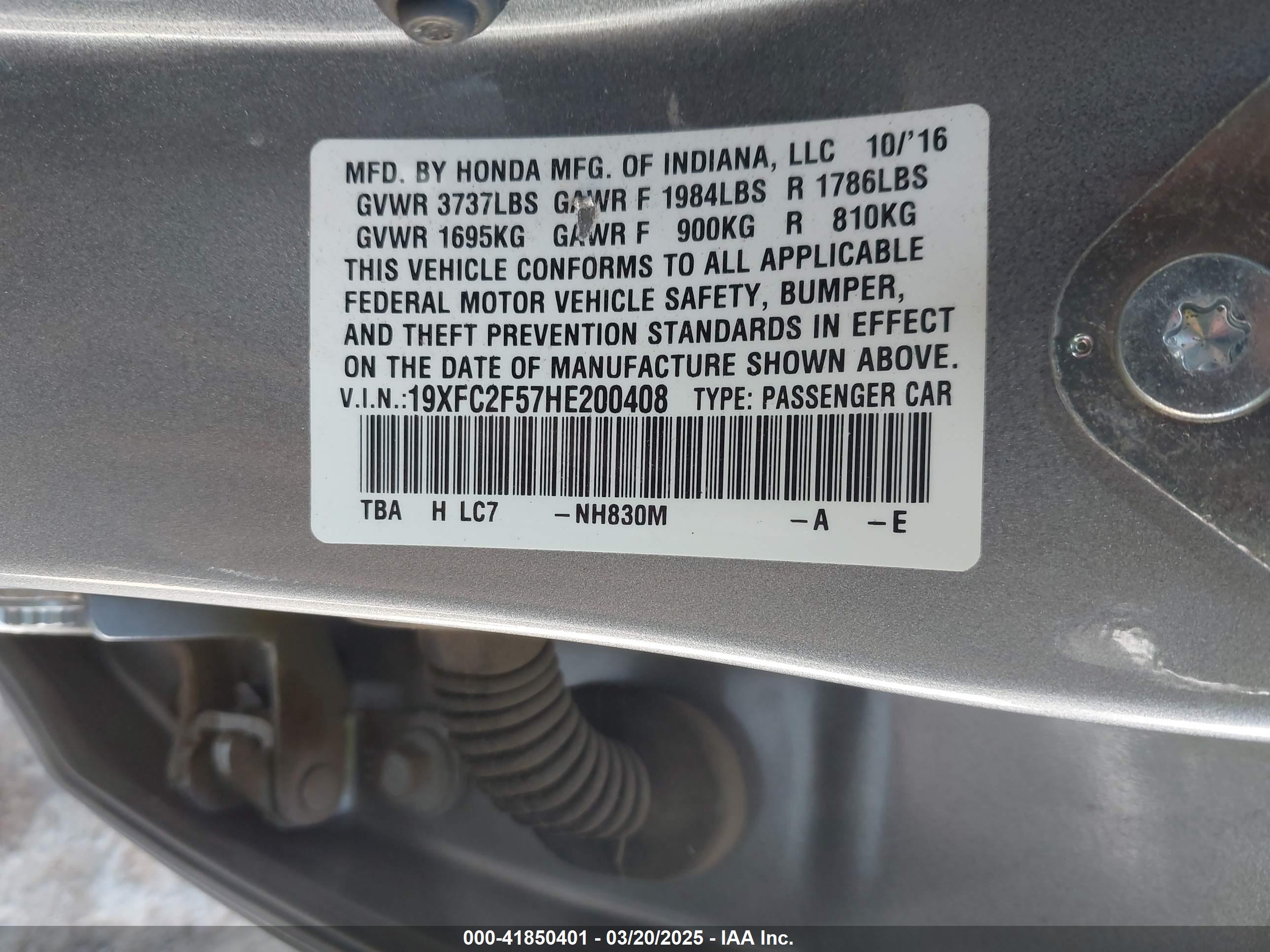 HONDA CIVIC image 9
