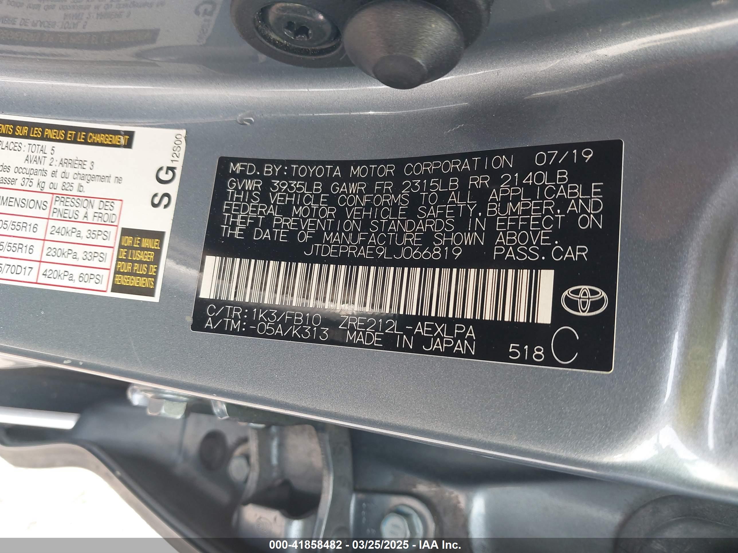 TOYOTA COROLLA image 9