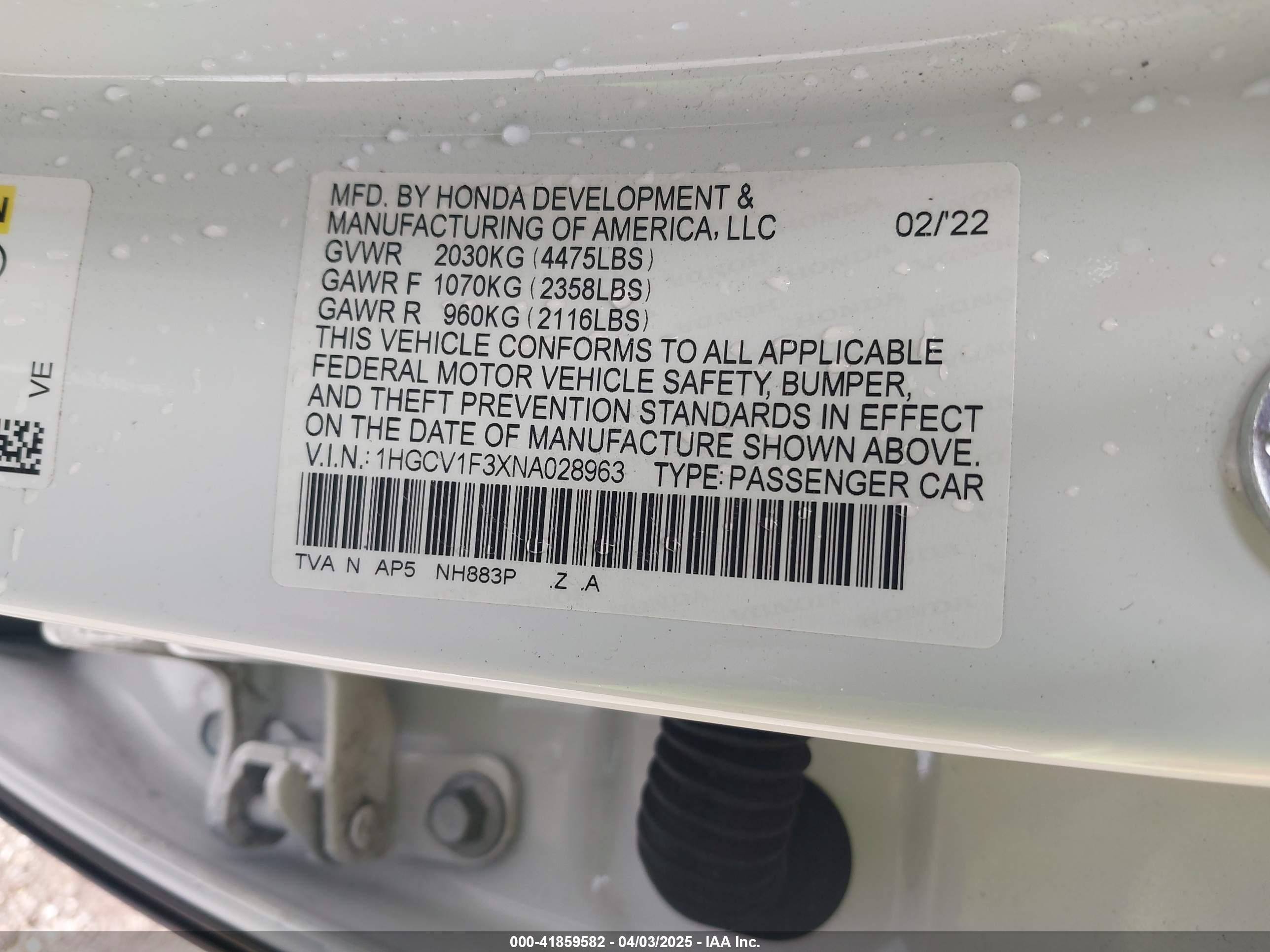 HONDA ACCORD image 9