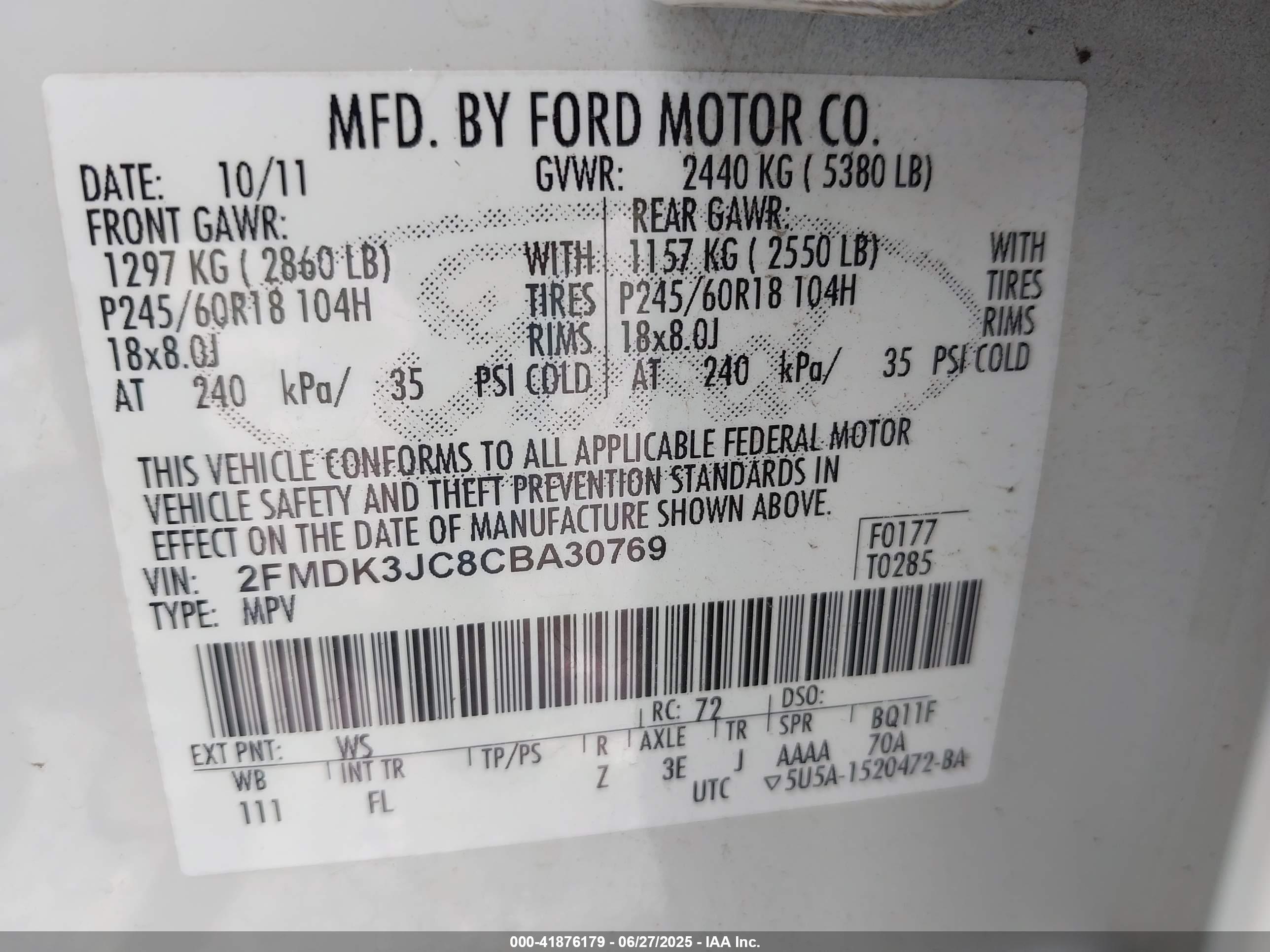 FORD EDGE image 9